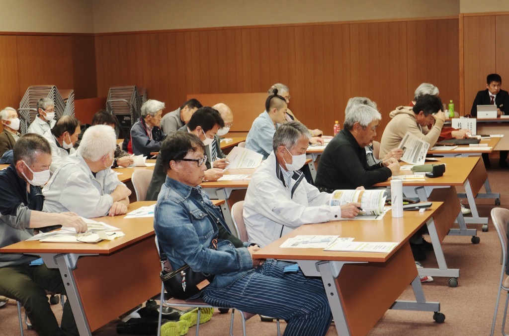 美味しいお米養成講座の様子