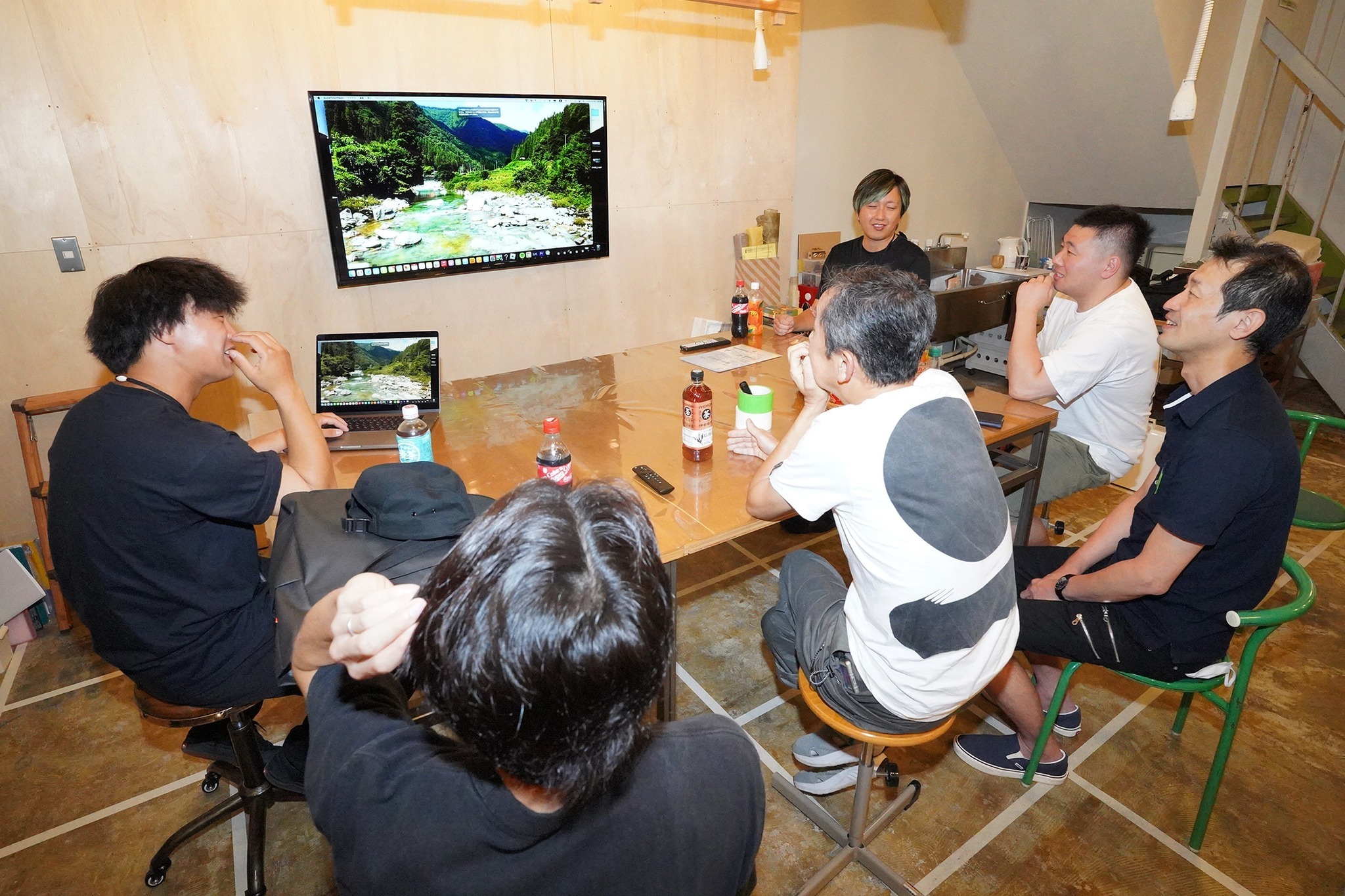 ドローン交流会の様子