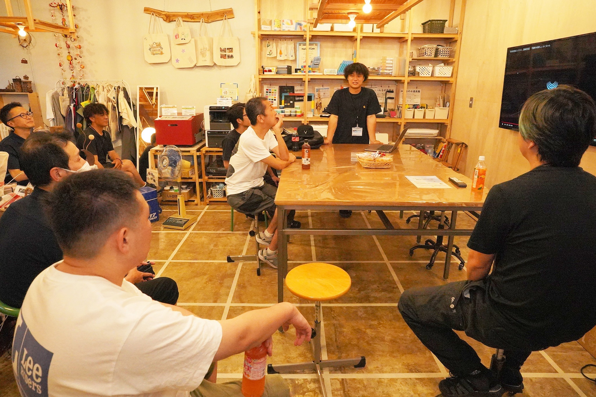 ドローン交流会の様子
