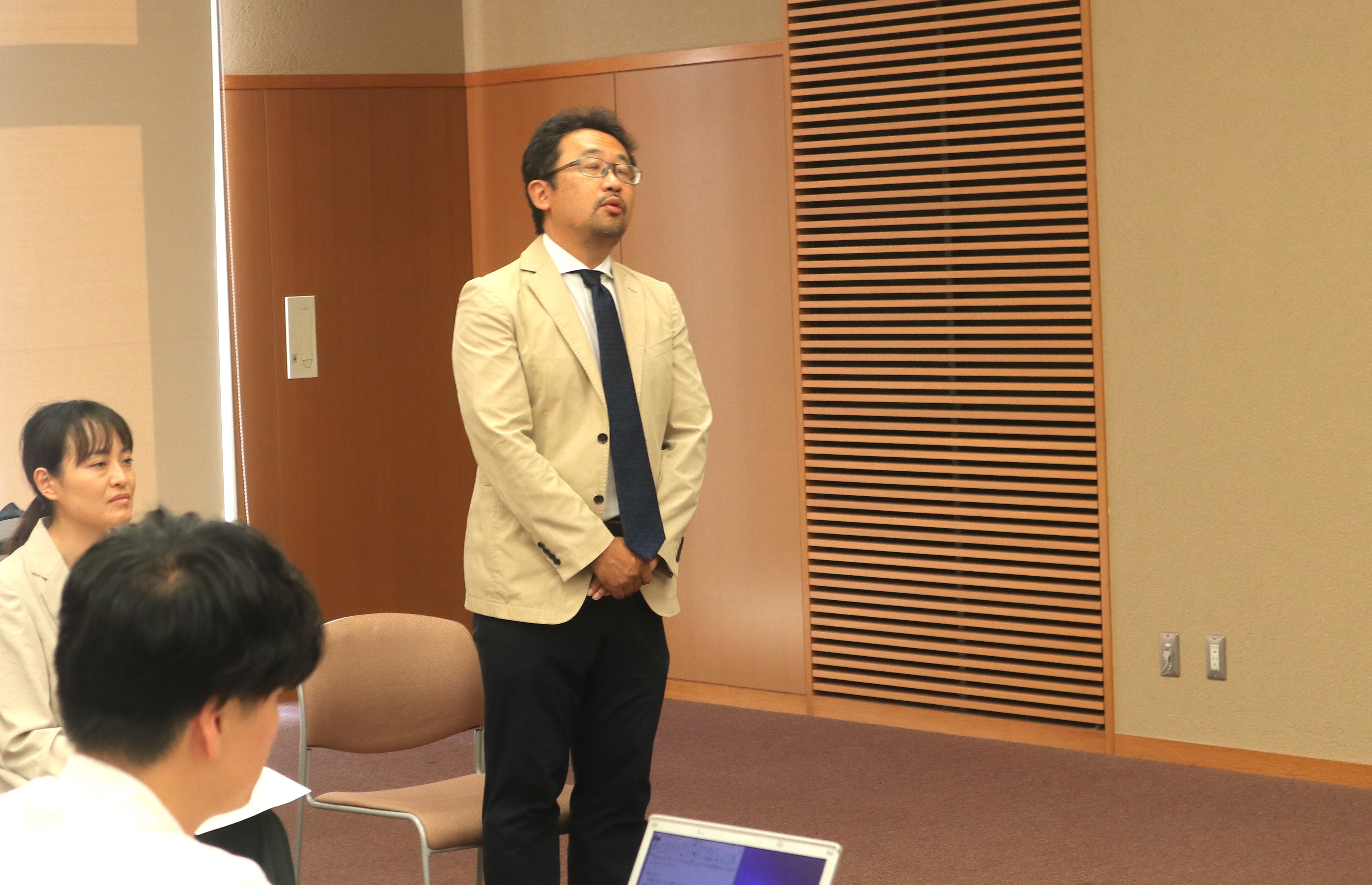 覚書 締結式の様子