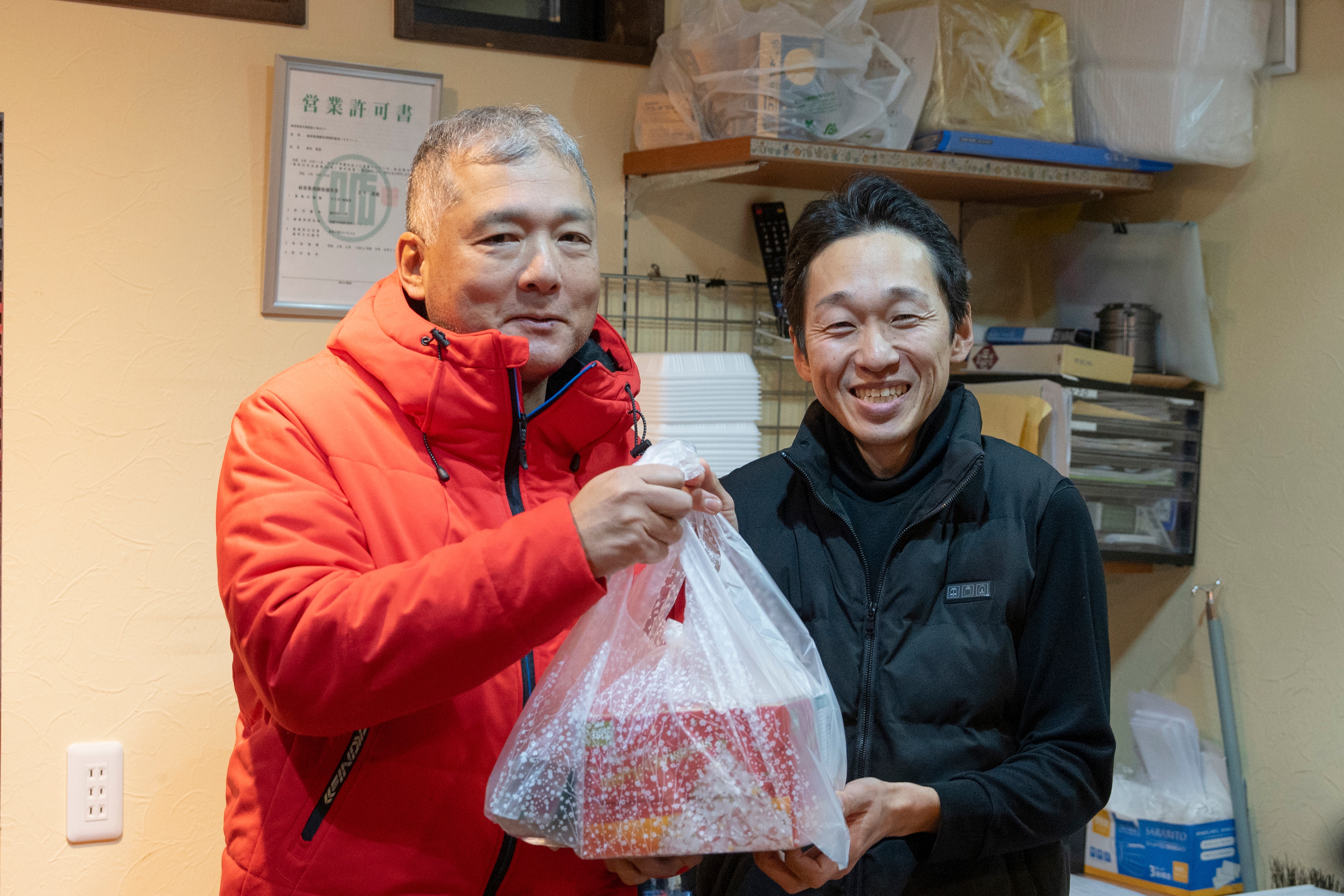 プレゼントの様子