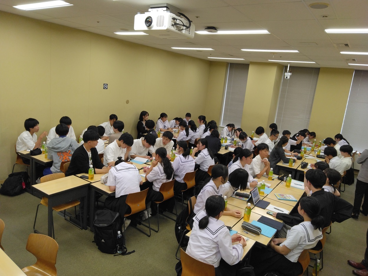 神岡中３年生が東京への修学旅行で生き方講話や探Q学習を行いました