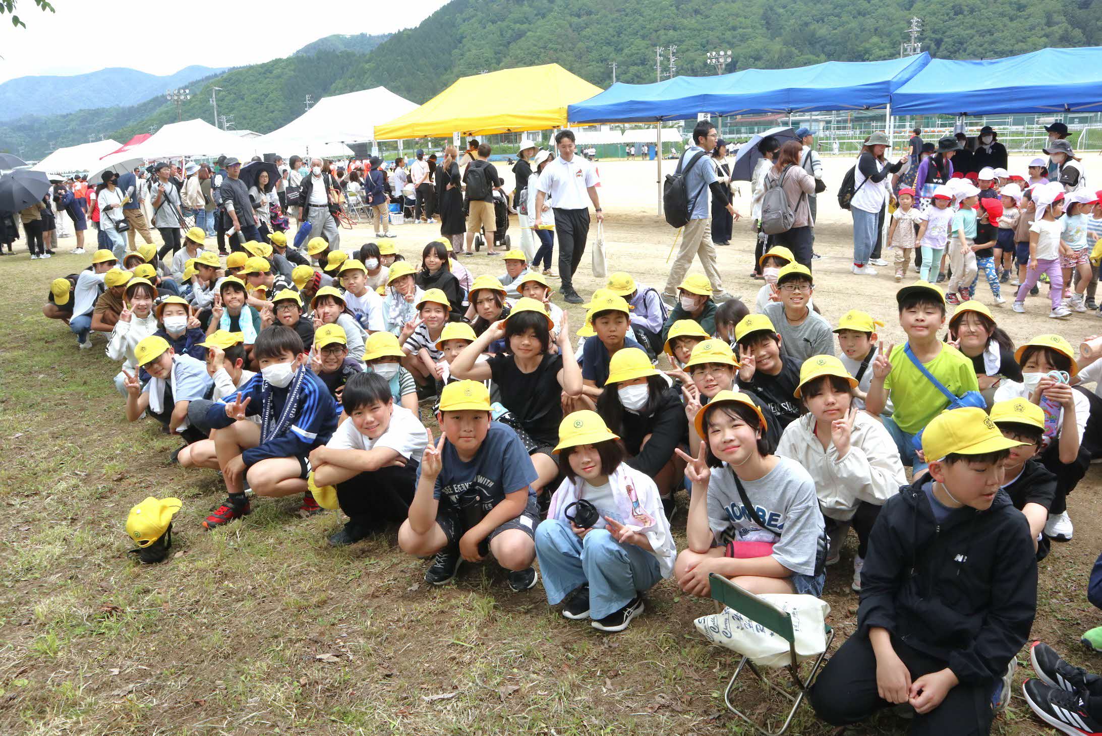 古川中が体育祭～伝統の応援合戦で地域に元気とどける