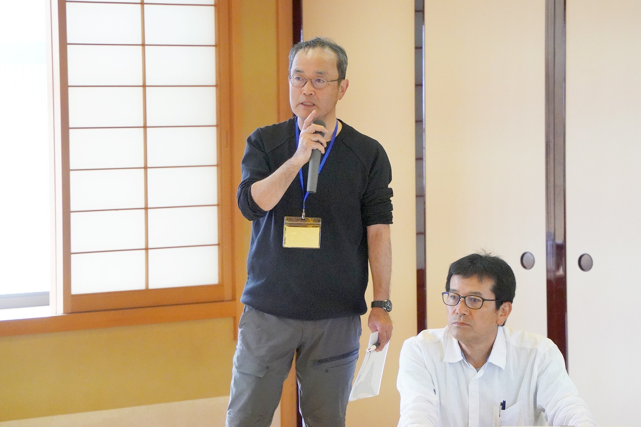 高校生防災士や中学生が地域の防災訓練で講話