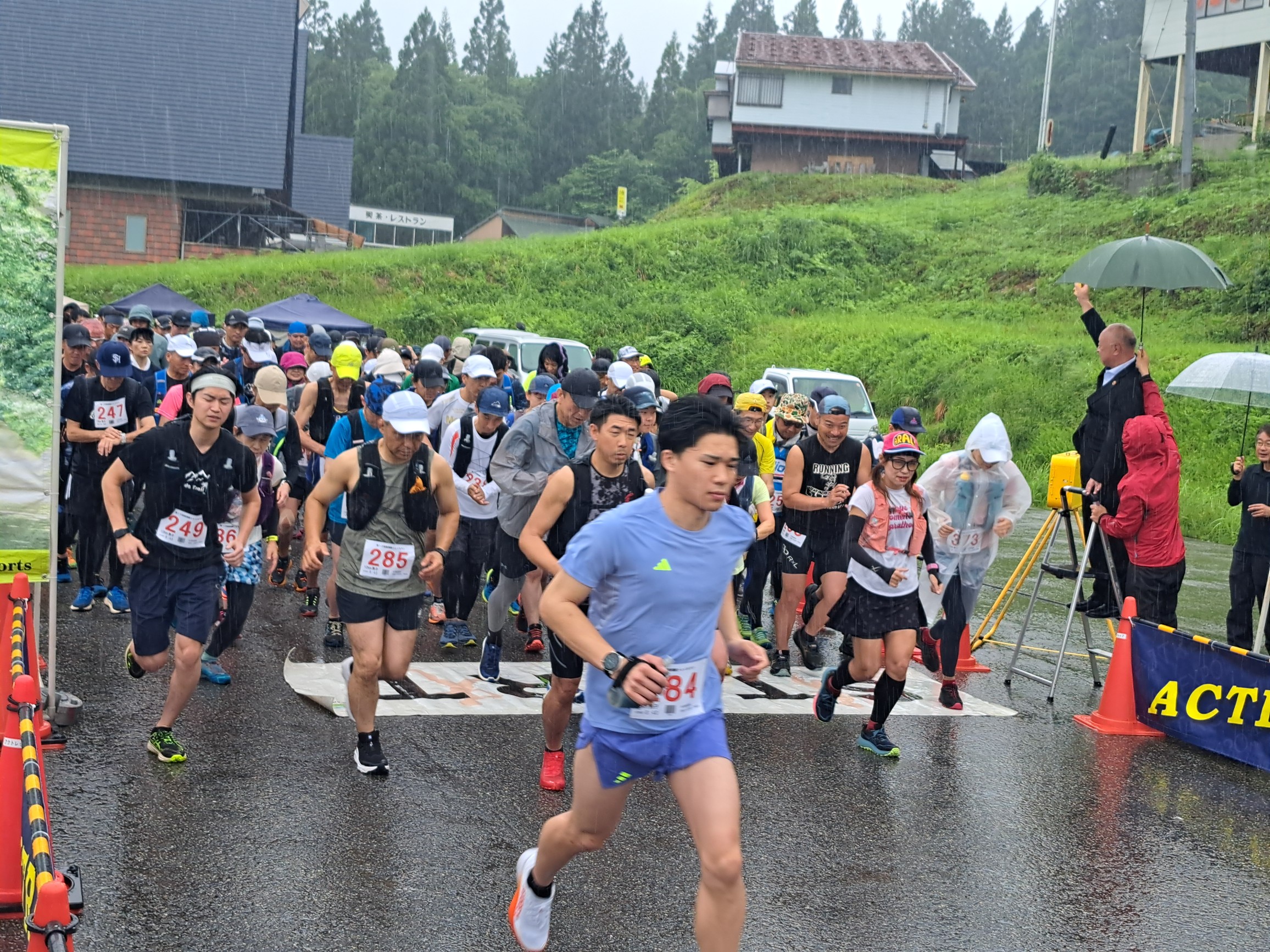 奥飛騨トレイルランに市内外から210名が参加　日々の成果を発揮