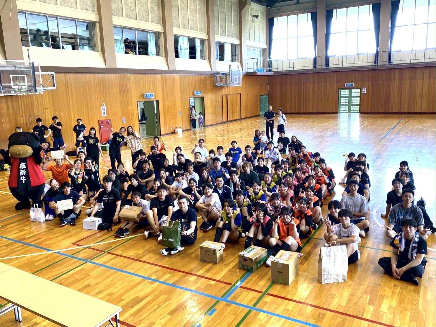 第9回飛騨市バレーボール大会を開催