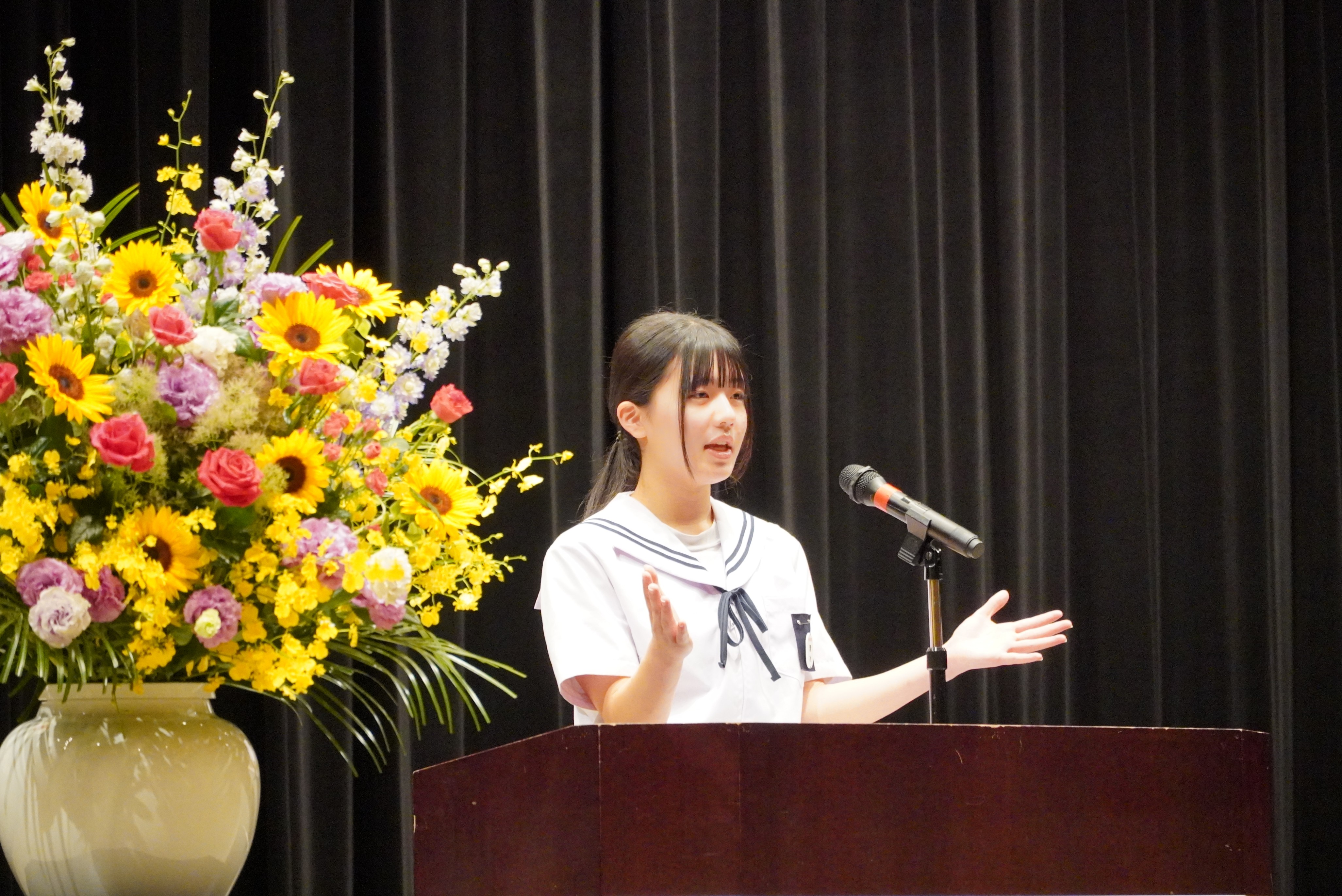 主張大会の様子