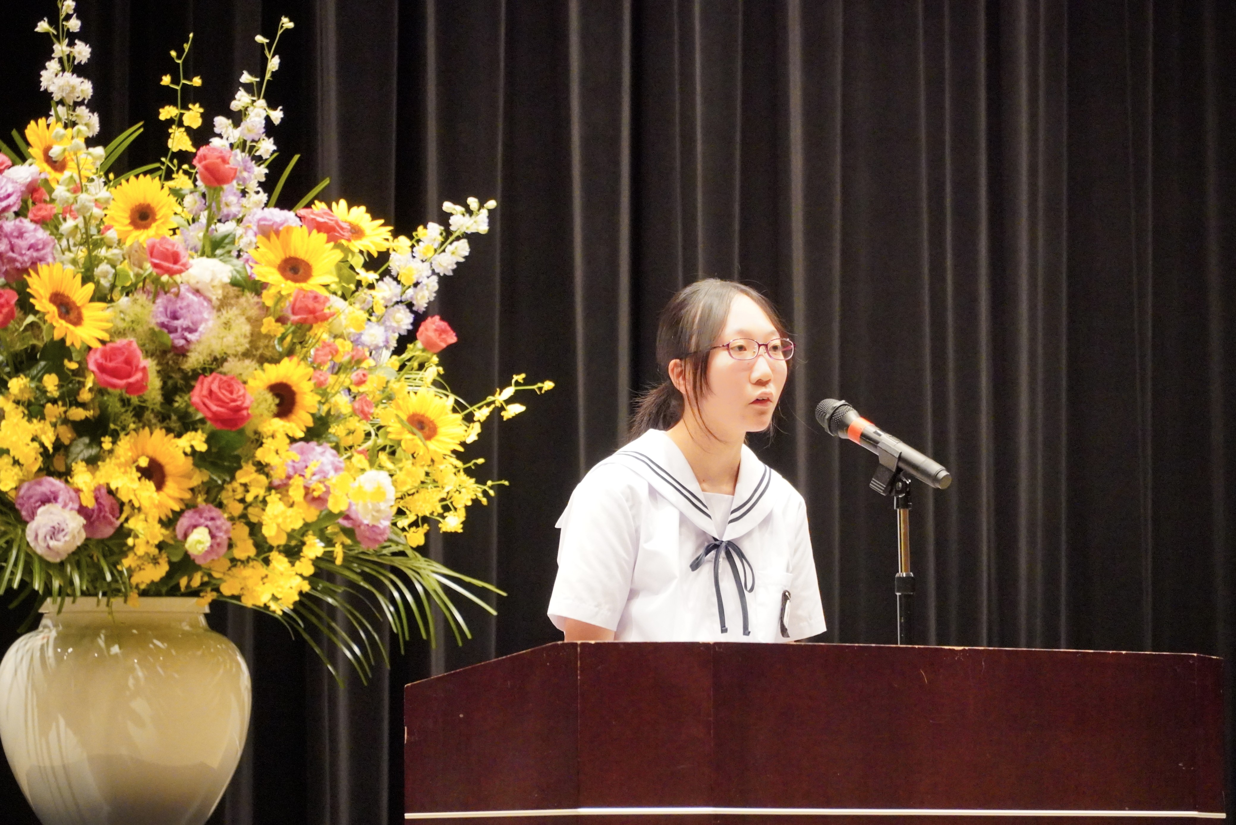 主張大会の様子