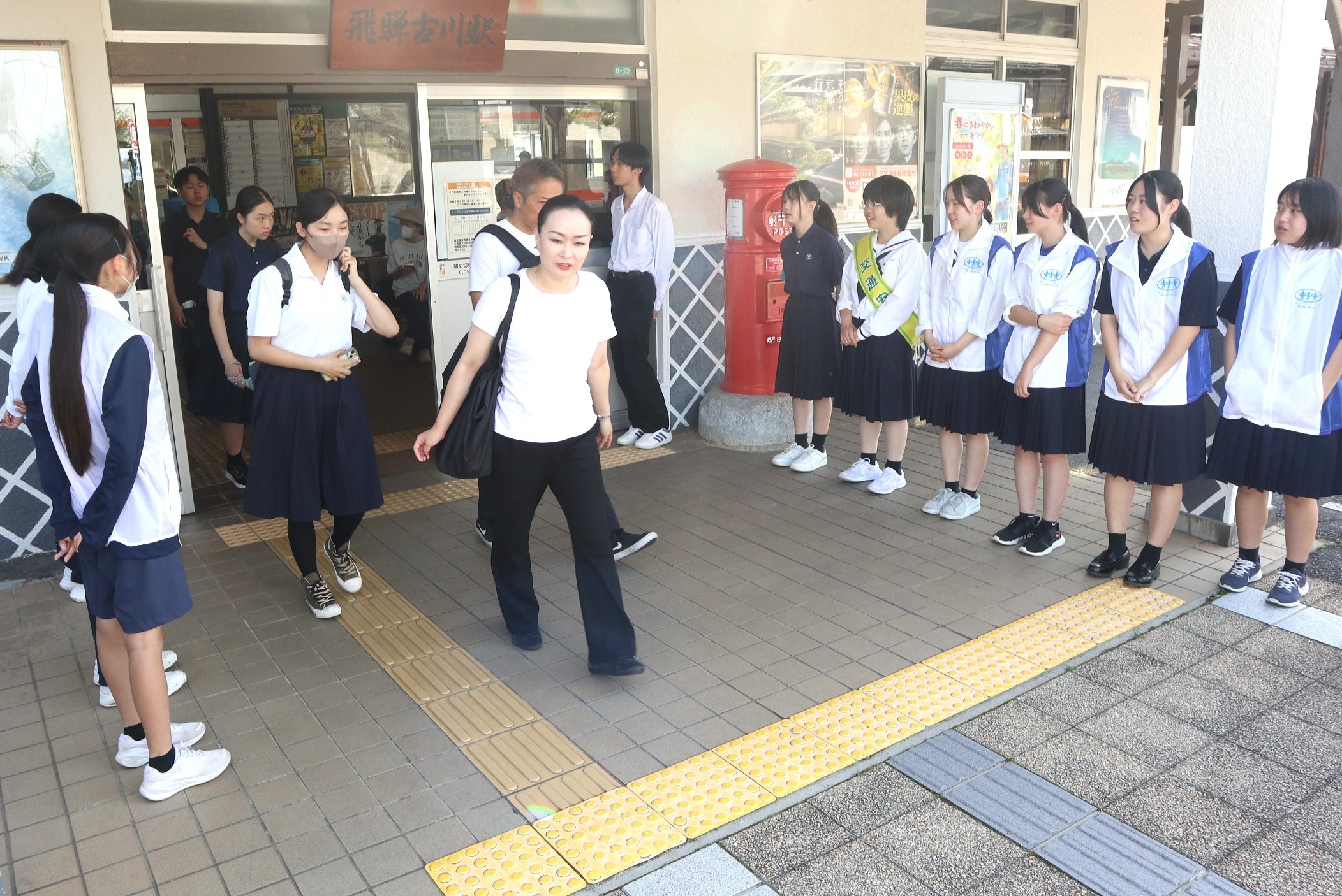 古川中ＭＳＪリーダーズ認証式を実施