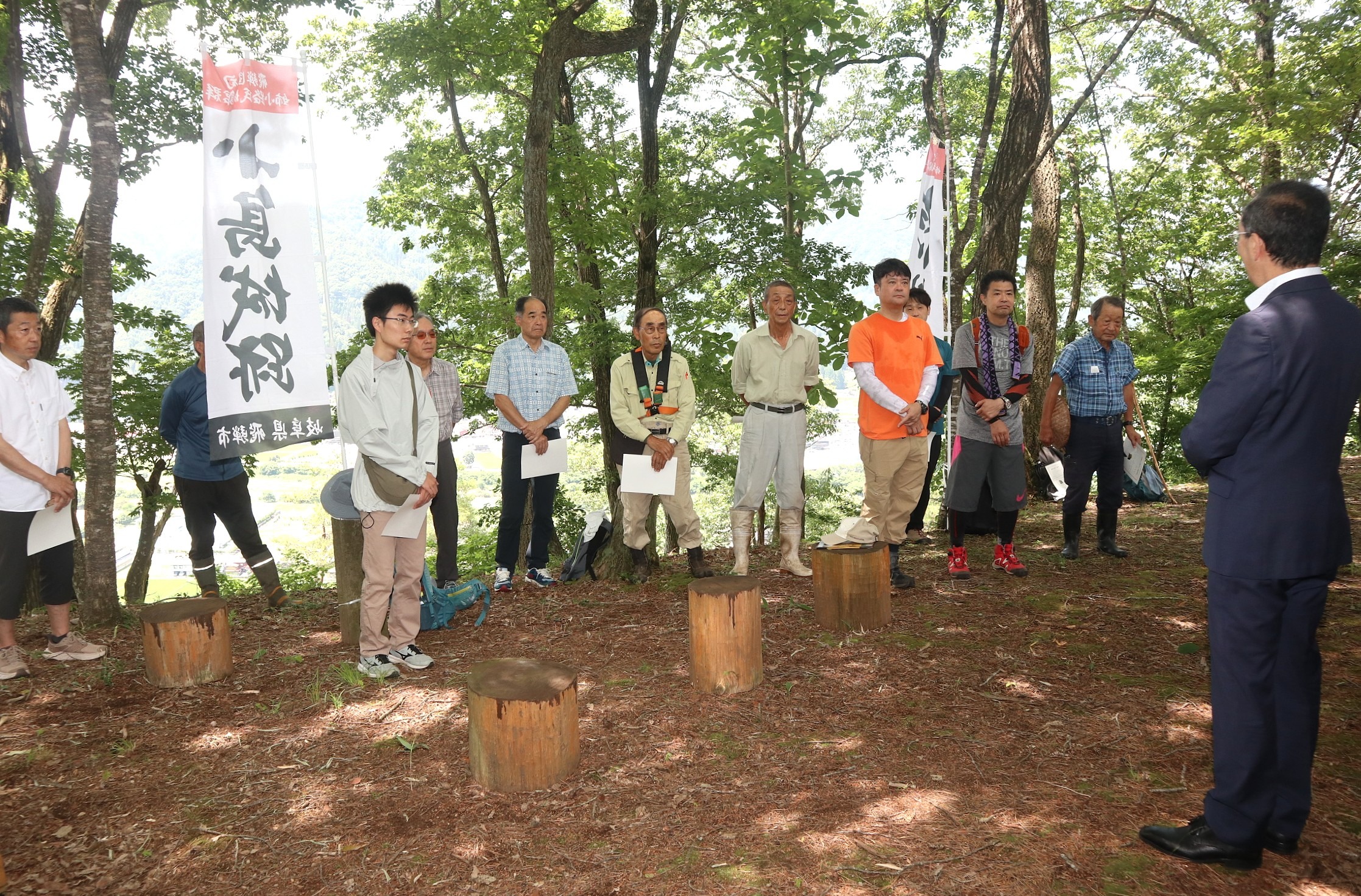 国史跡・姉小路氏城跡へようこそ！～飛騨市が「山城ガイド」認定～