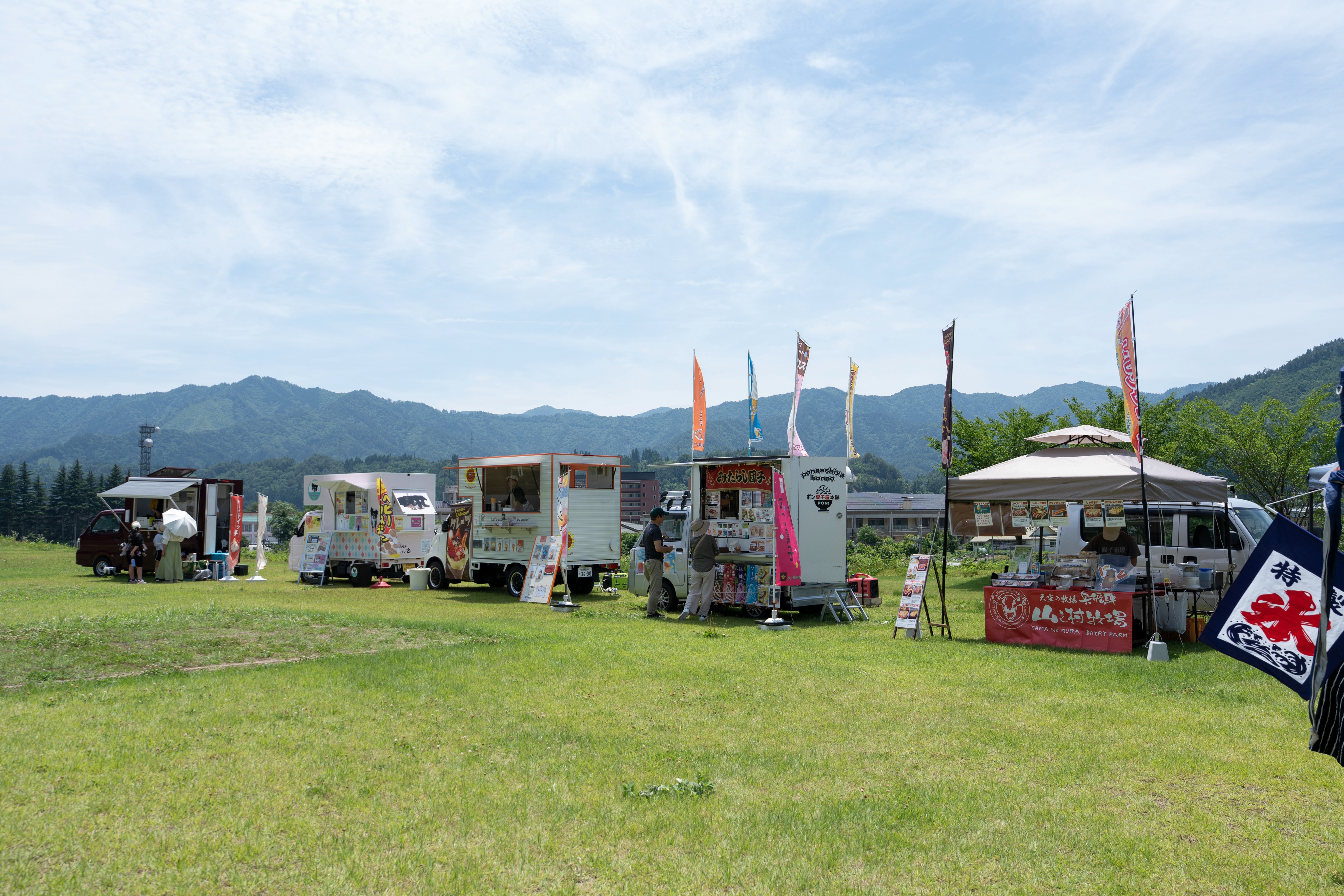 江馬館で初の「門前市」開催
