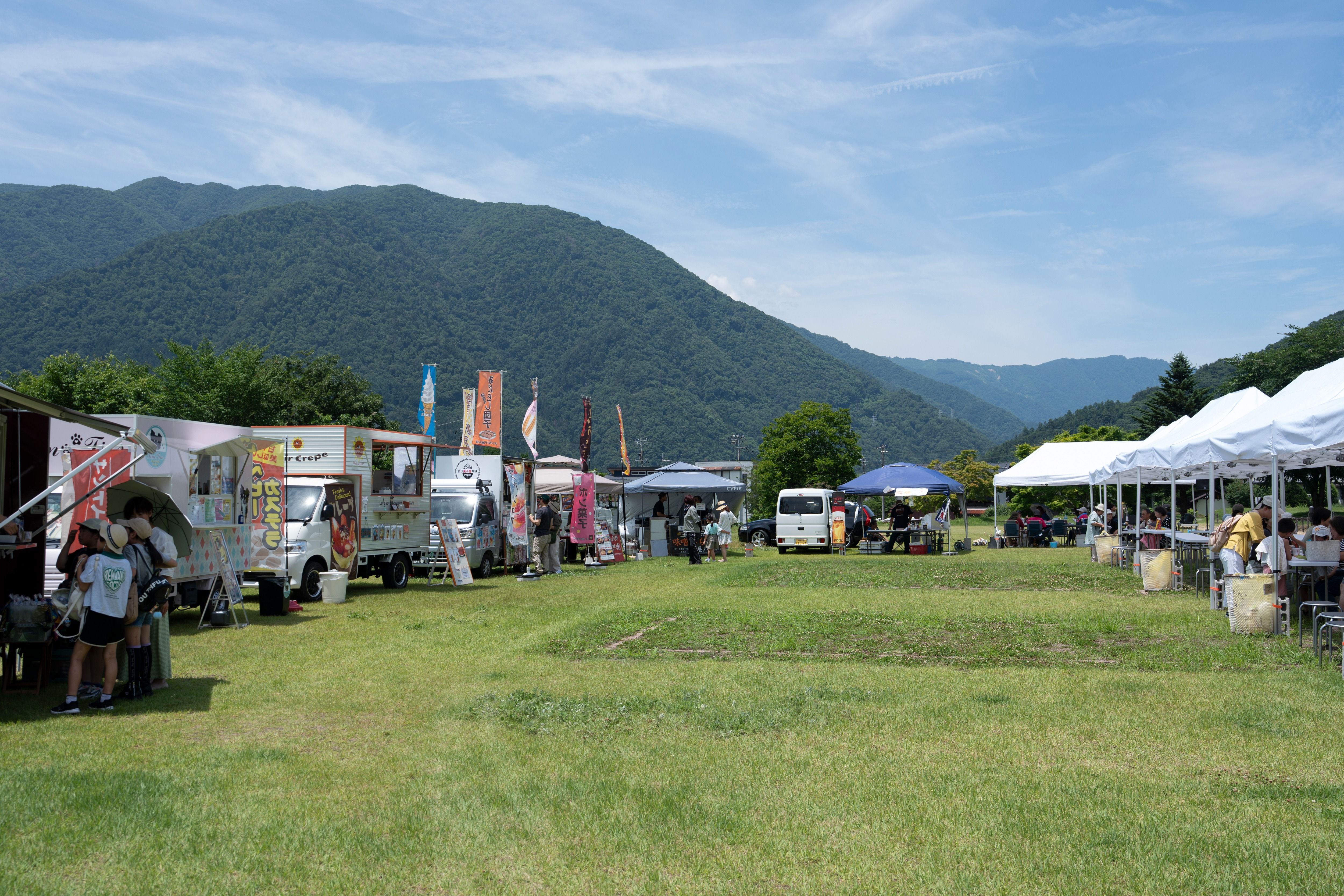 江馬館で初の「門前市」開催