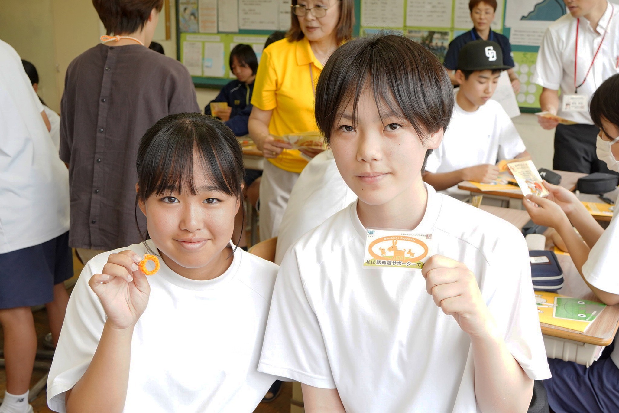 古川中学校2年生が「認知症サポーター養成講座」を受講しました