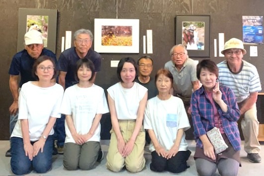 フォトあさぎりと市内俳句会の皆さんによる合同作品展が開催されました