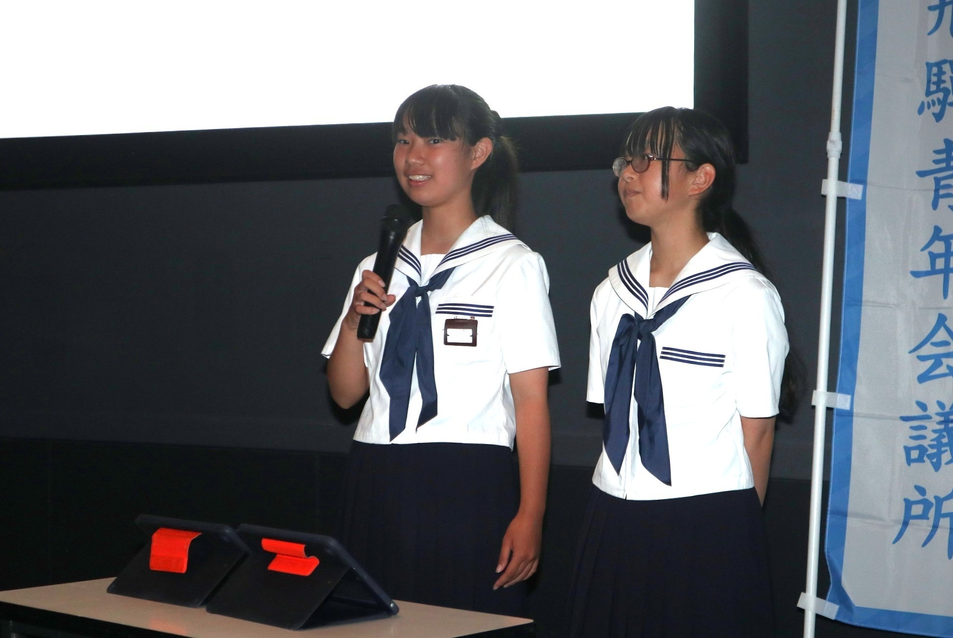 ＪＣメンバーと共に探究活動に取り組み、成果を発表しました