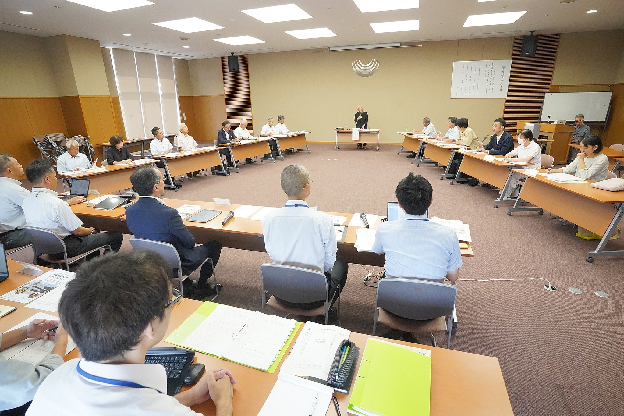 地域の環境保全について意見を交換しました