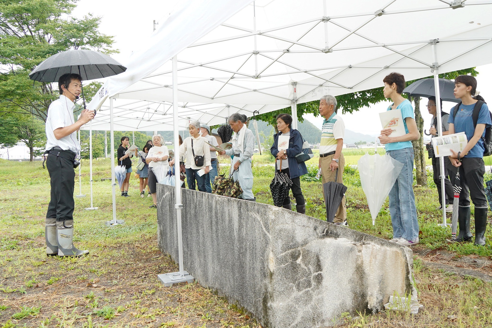 「杉崎廃寺跡」をテーマに現地見学会や講演会など