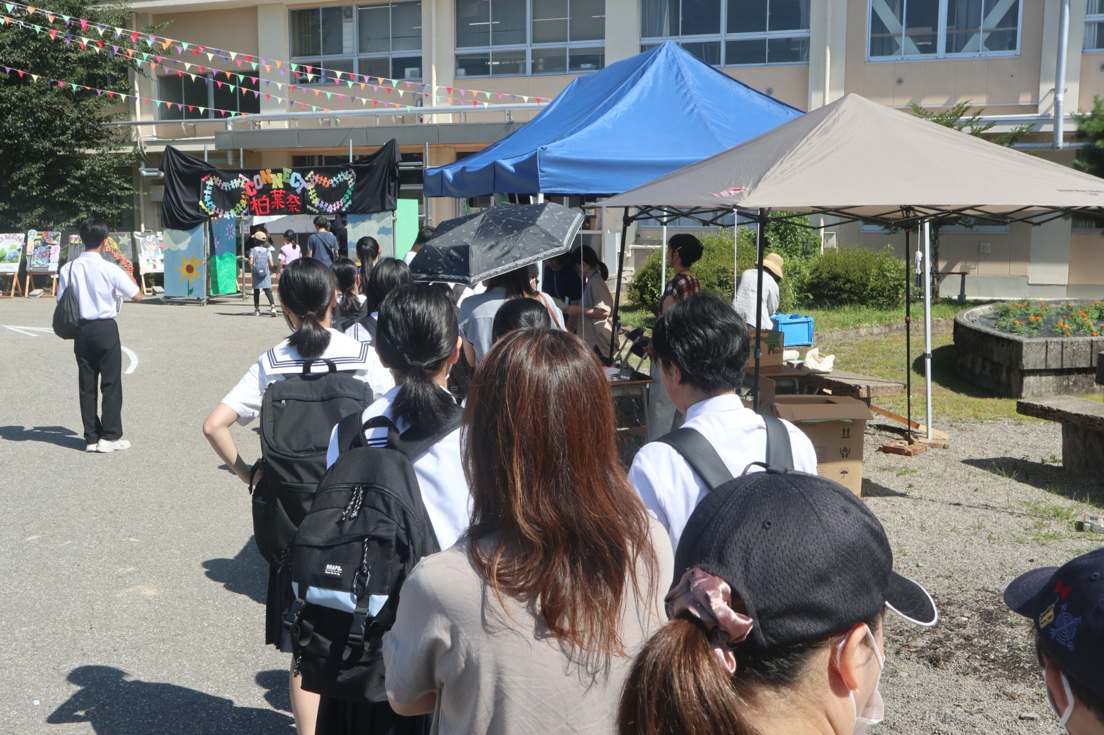 吉城高が文化祭開く～「CONNECT」テーマに古川中とコラボ企画も