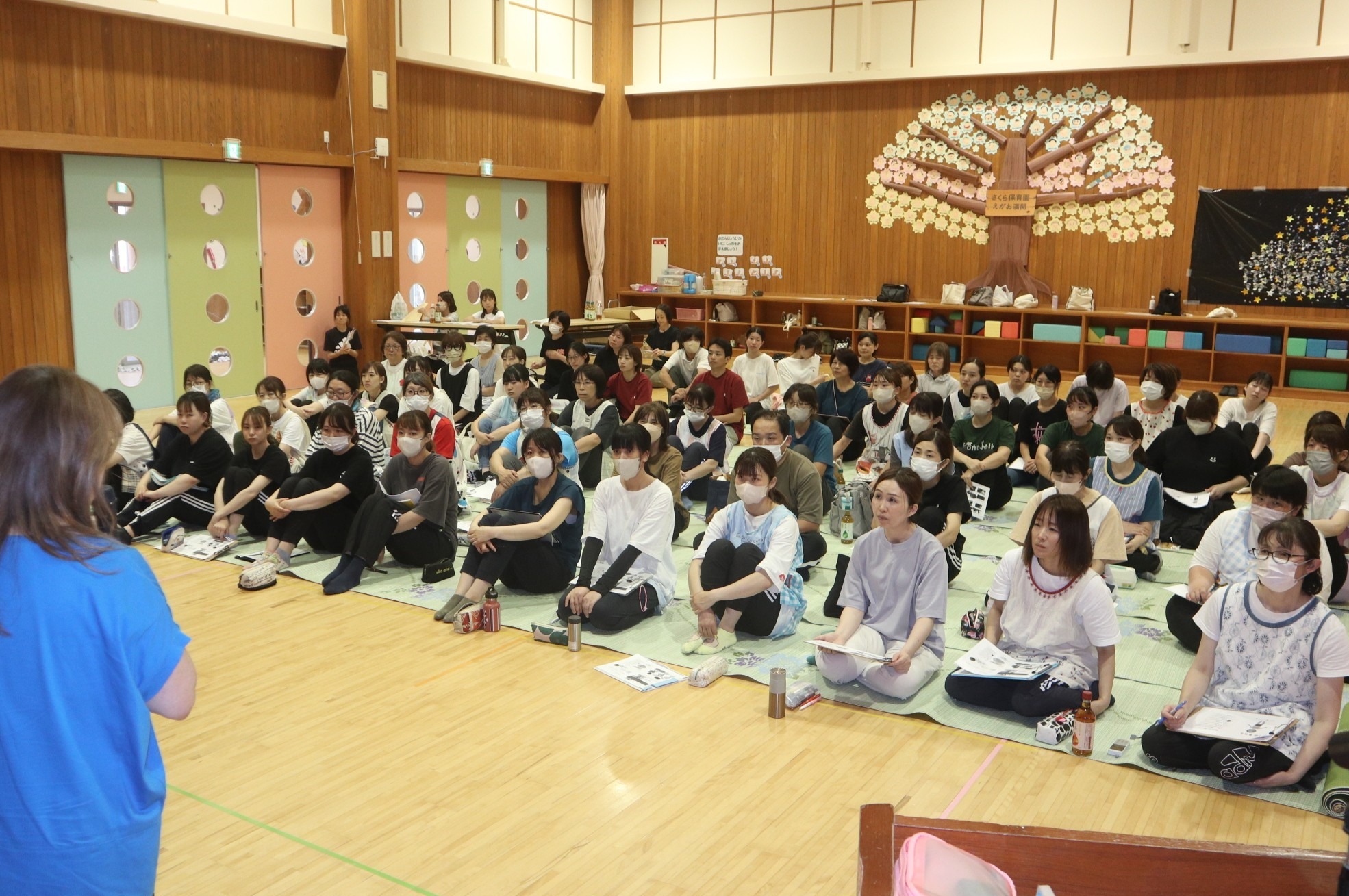 保育士らを対象に乳幼児の「身体調和支援」に関するスキルアップ研修会を開催