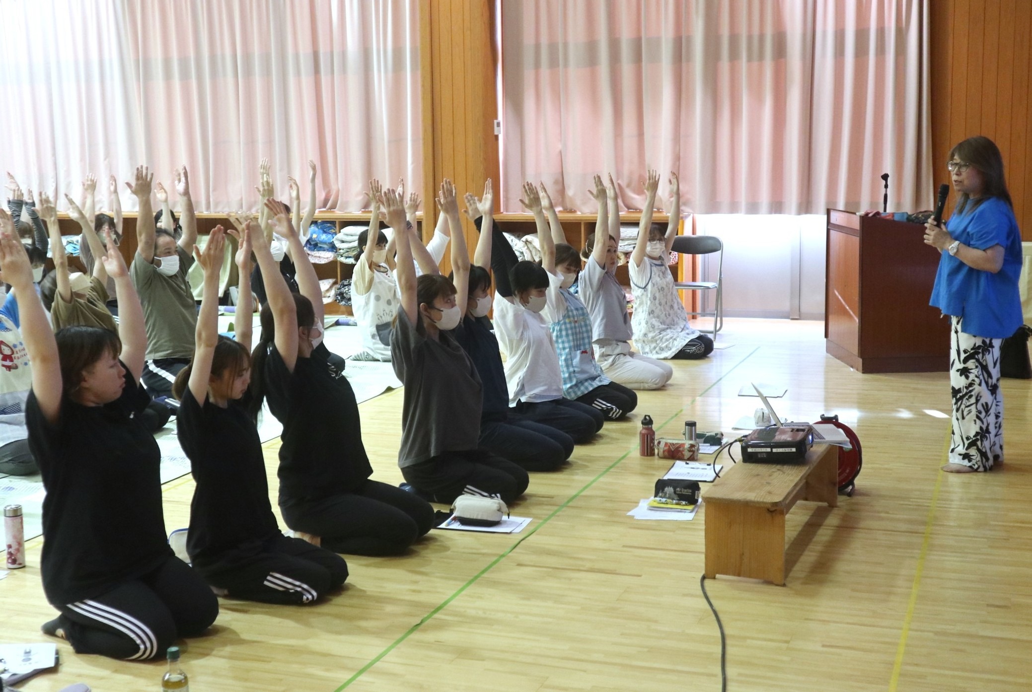 保育士らを対象に乳幼児の「身体調和支援」に関するスキルアップ研修会を開催
