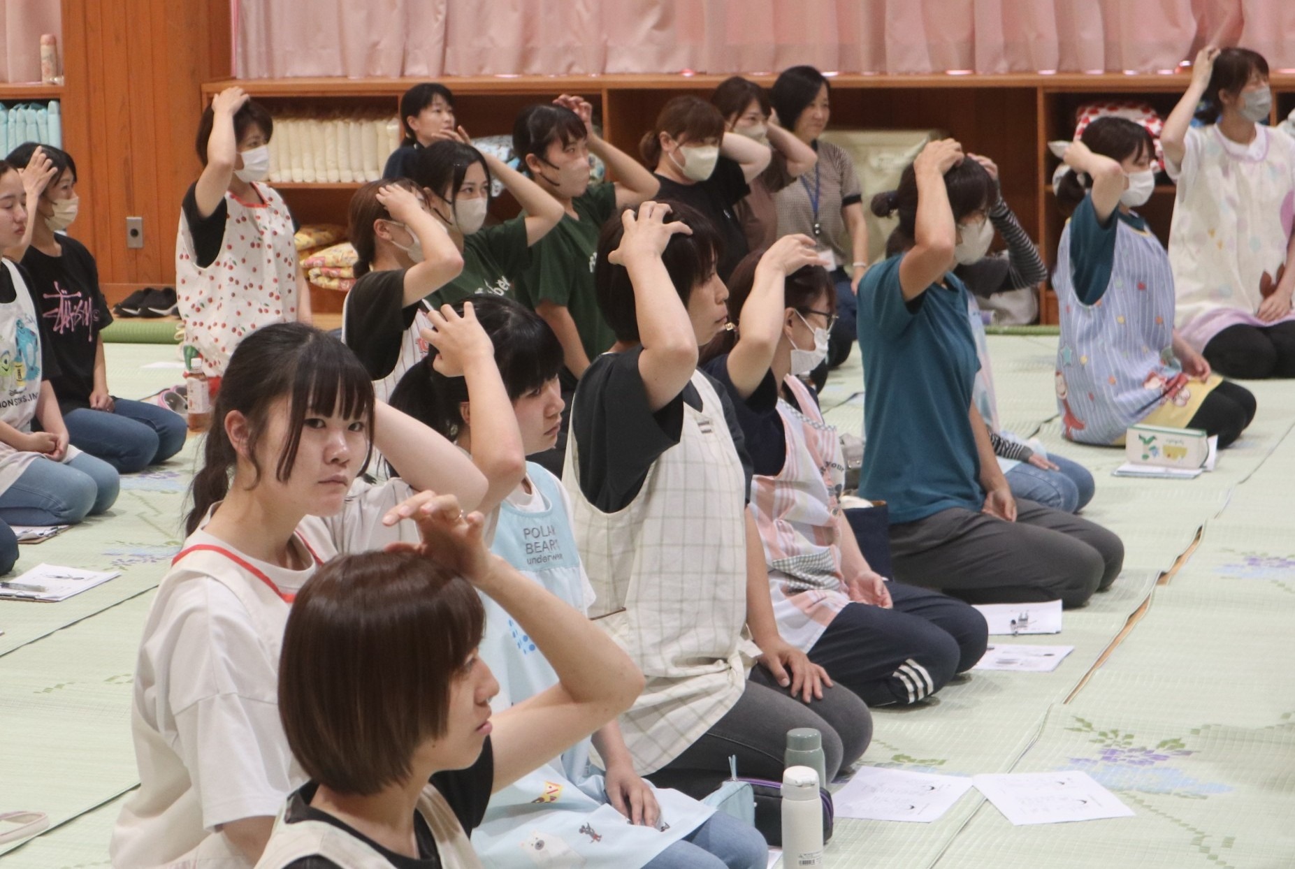 保育士らを対象に乳幼児の「身体調和支援」に関するスキルアップ研修会を開催