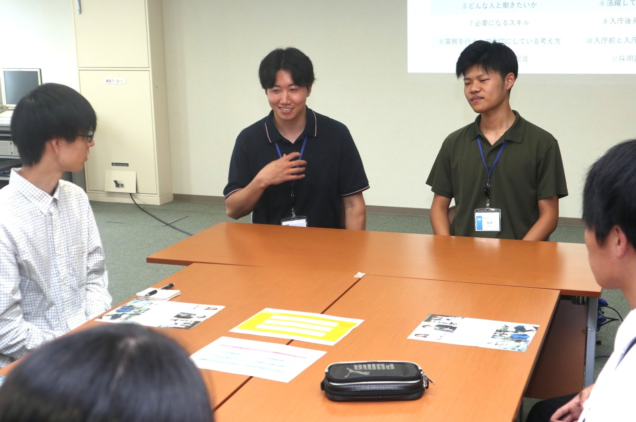 飛騨市役所の仕事や魅力を体感する「オープンday」が開催されました