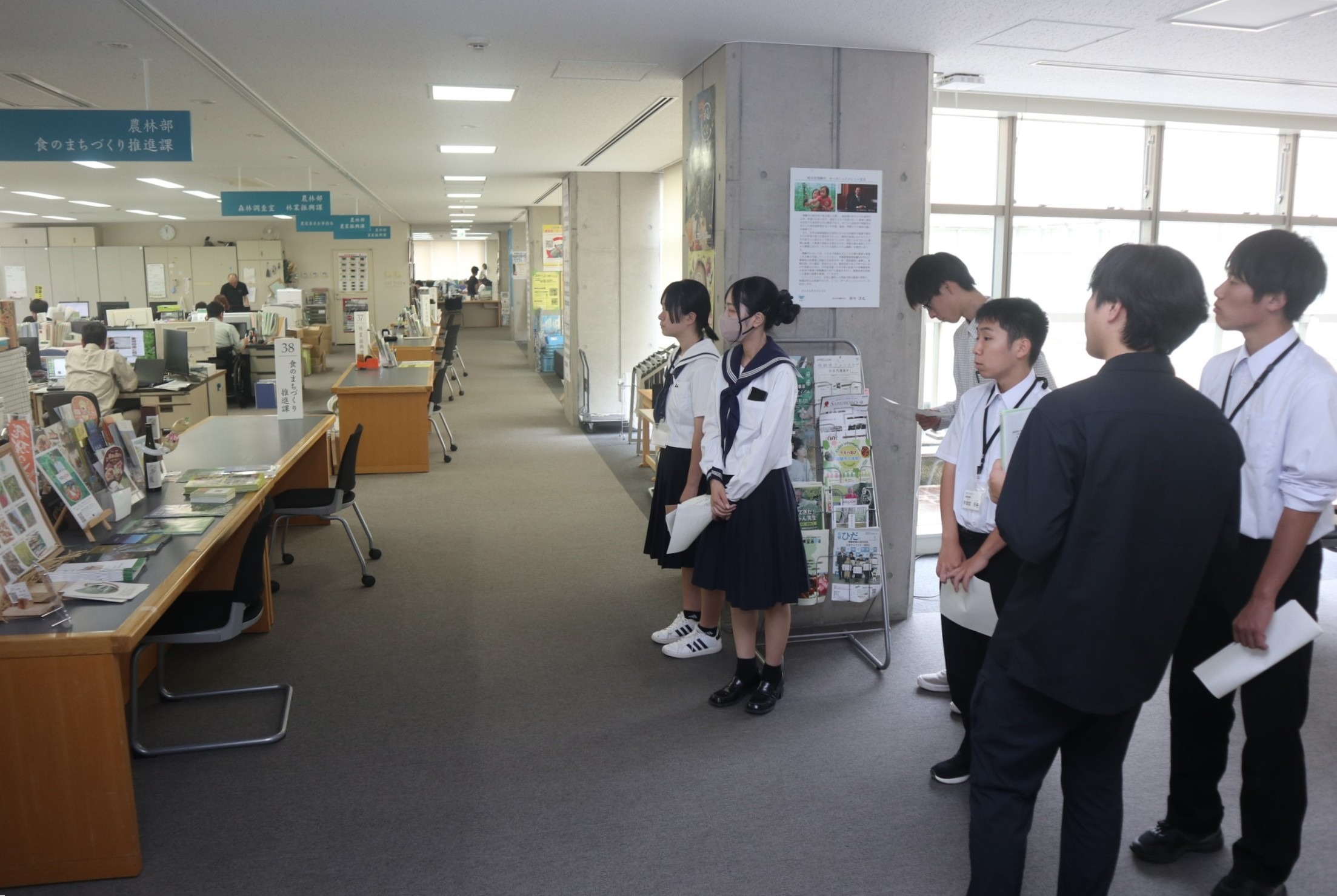 飛騨市役所の仕事や魅力を体感する「オープンday」が開催されました