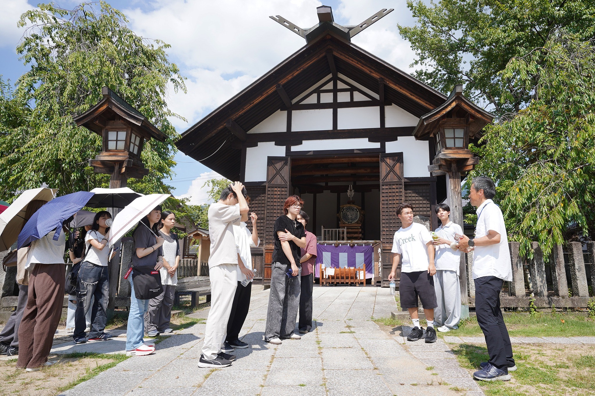 中京大学の学生がヨシの活用策を検討・発表