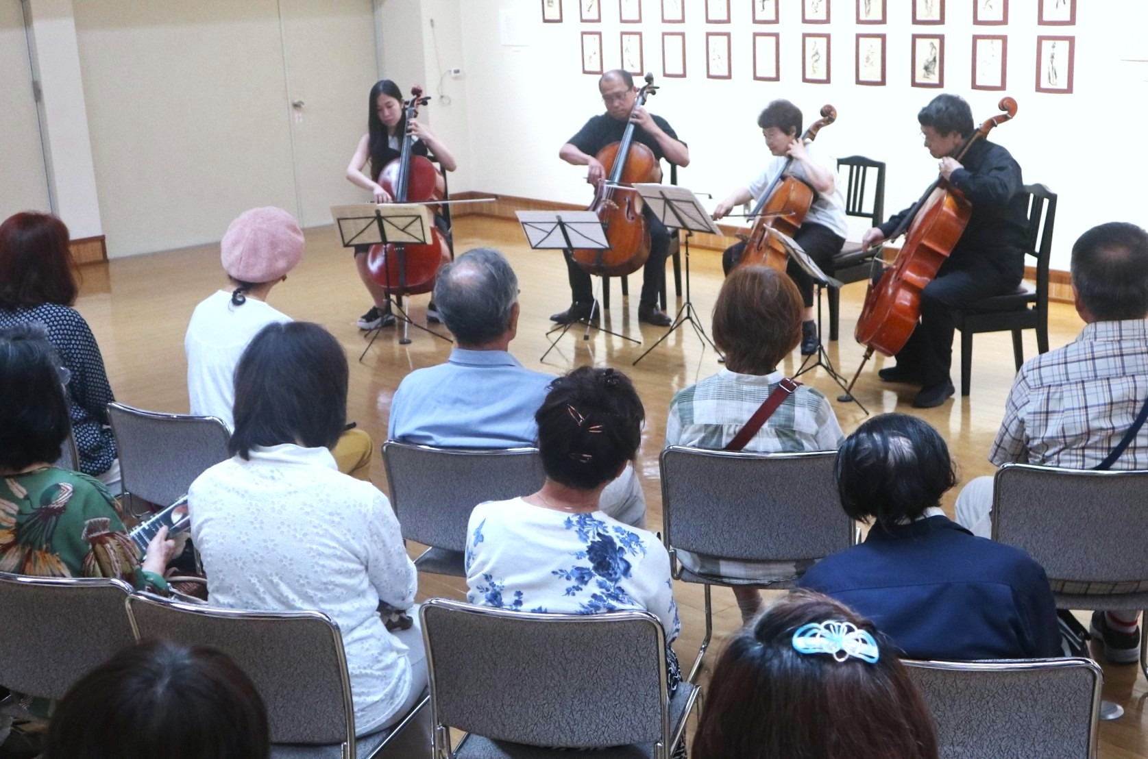 美術館で初のクラシックコンサートが開催されました