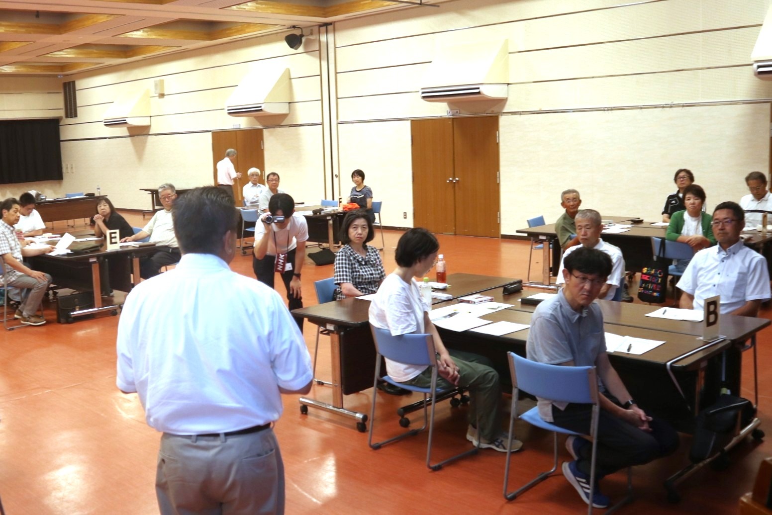 中学生と防災士がタッグ組み「避難所運営訓練」を企画