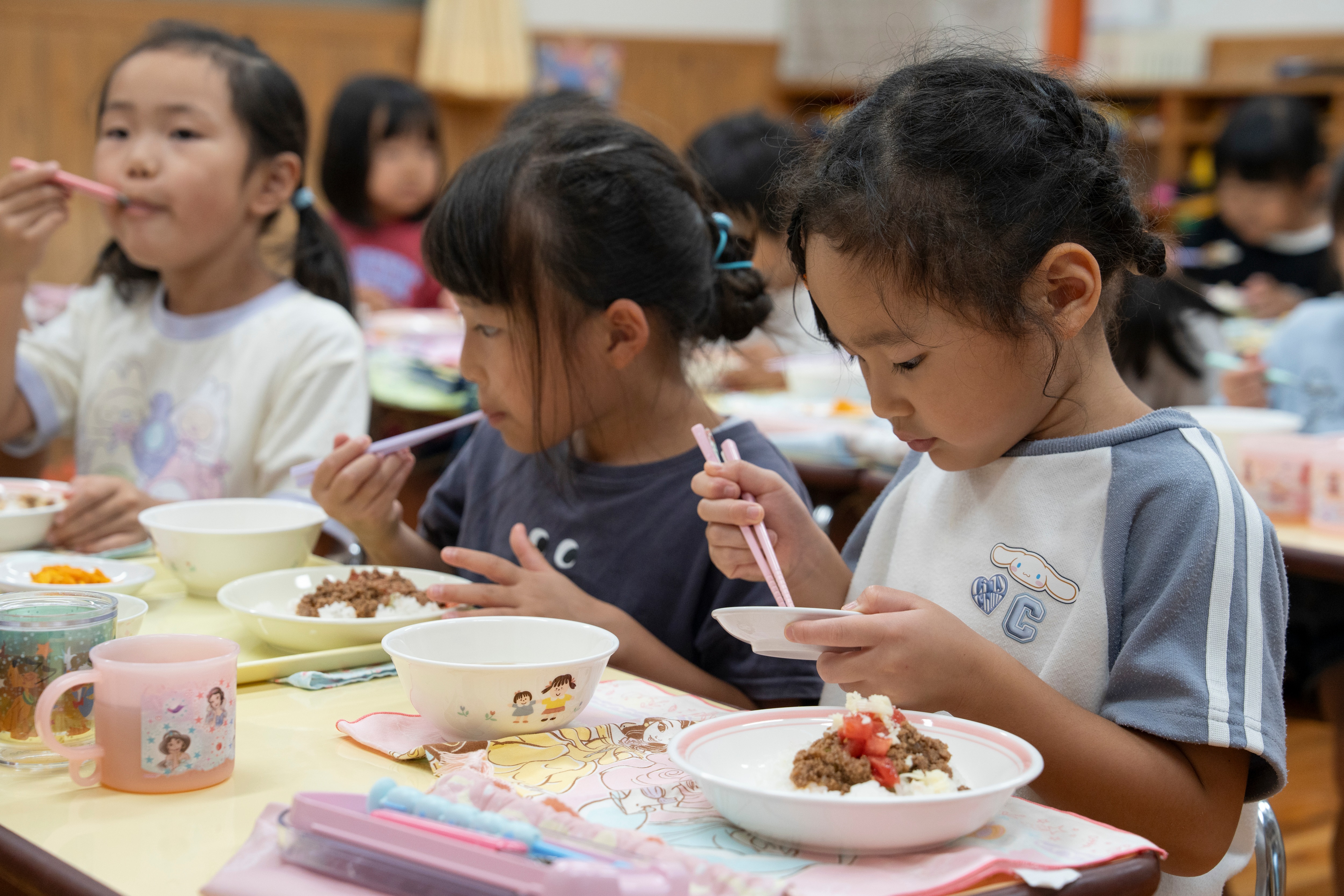 市内8つの保育園・小中学校でオーガニック給食を実施