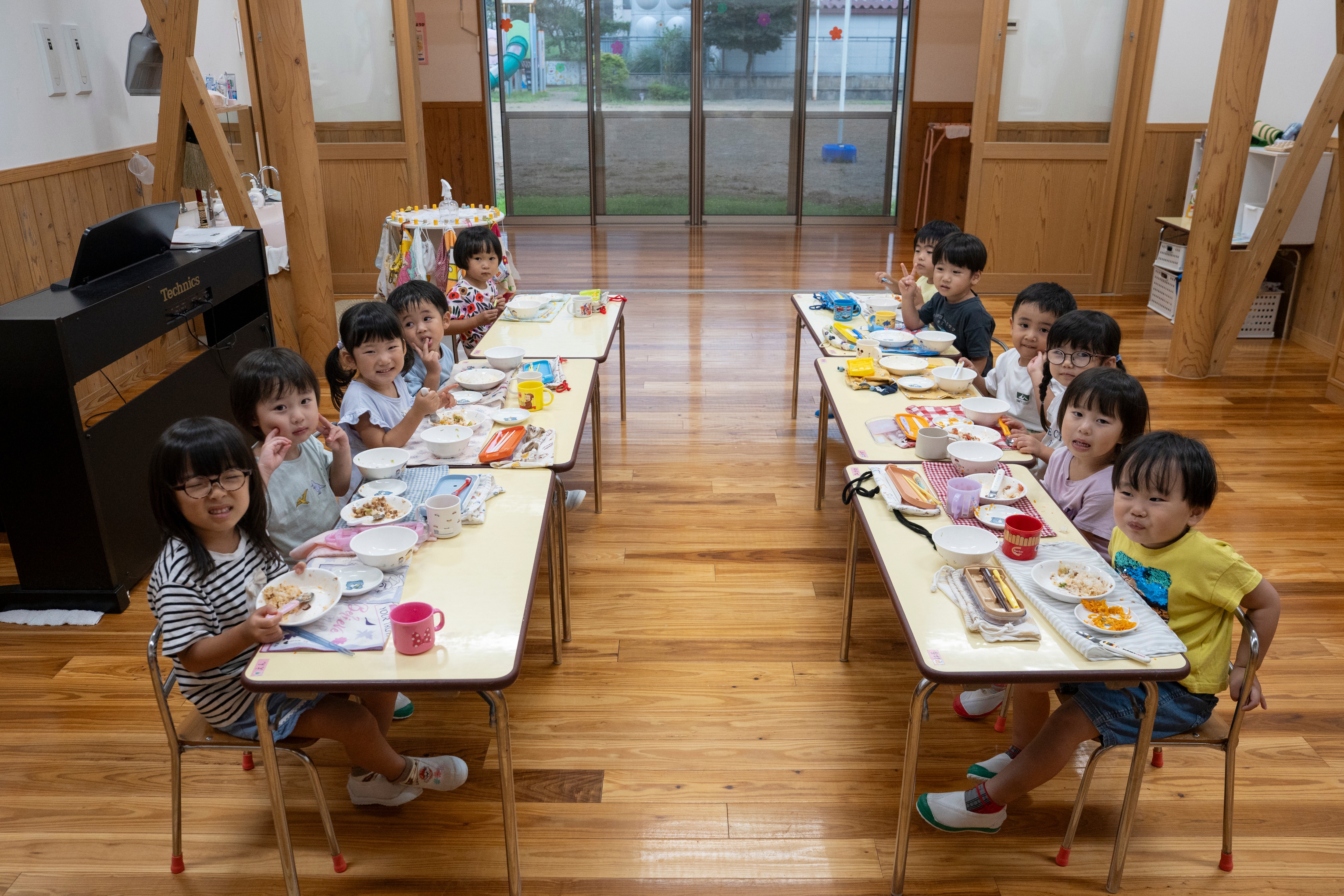 市内8つの保育園・小中学校でオーガニック給食を実施