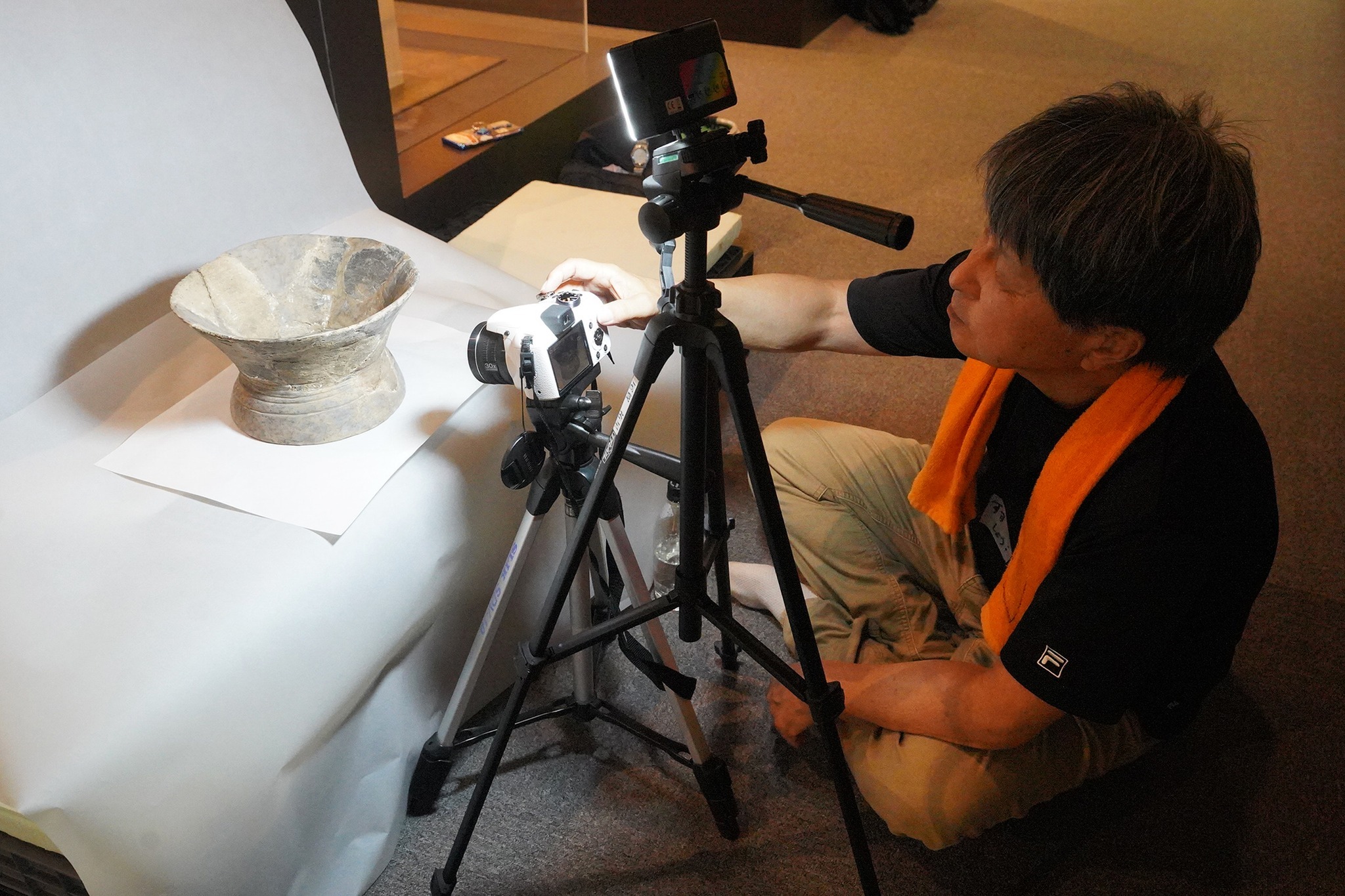専門家や愛好家の力を借りて資料を3Dデータ化する作業を実施