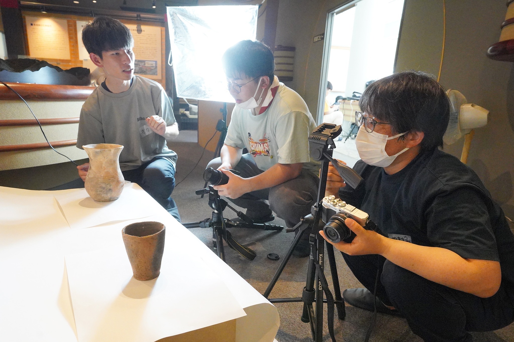 専門家や愛好家の力を借りて資料を3Dデータ化する作業を実施