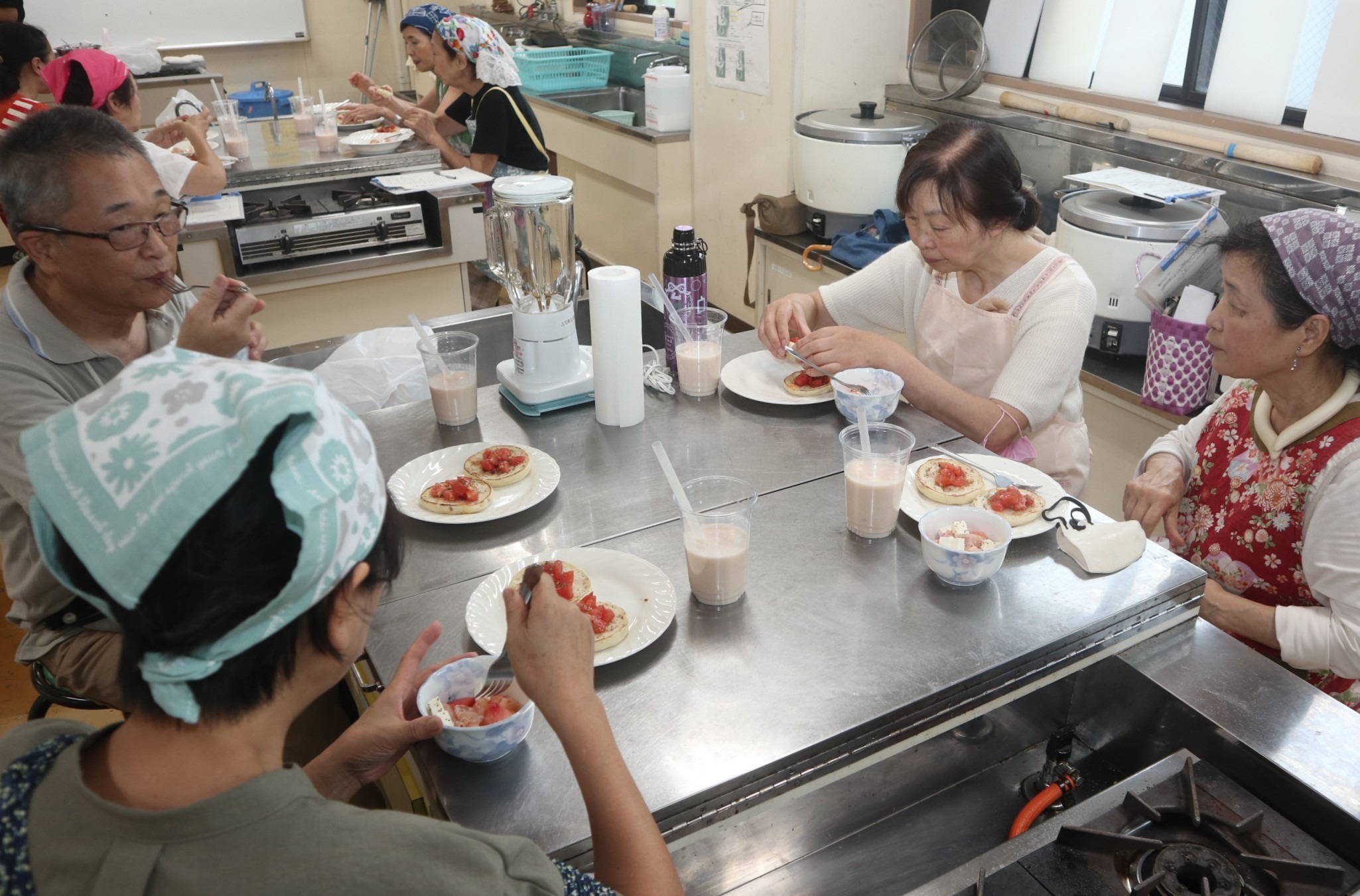 飛騨の恵みでスムージー＆ランチを～飛騨市民カレッジ