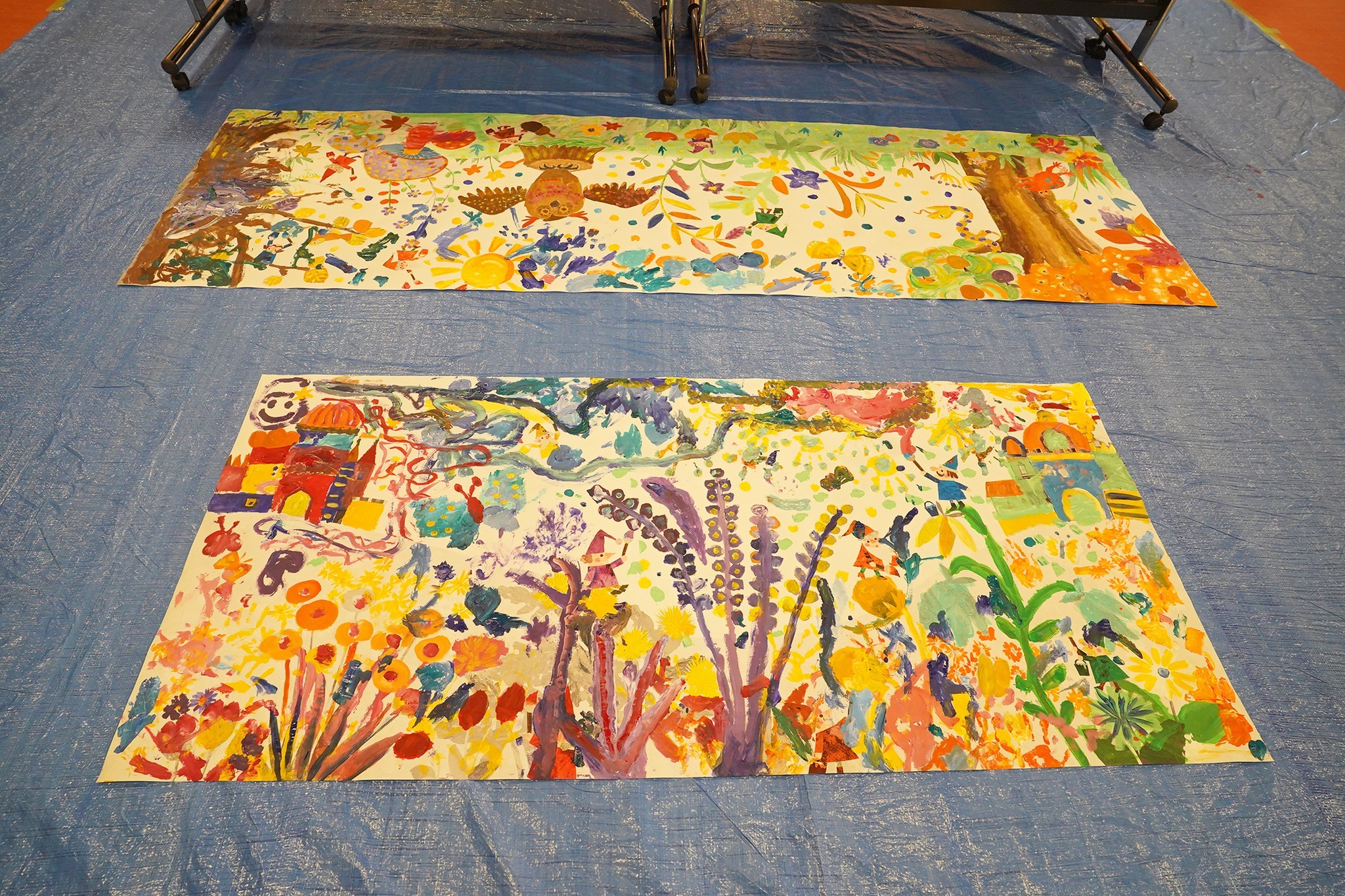 絵本のワンシーンを彩るワークショップを開催