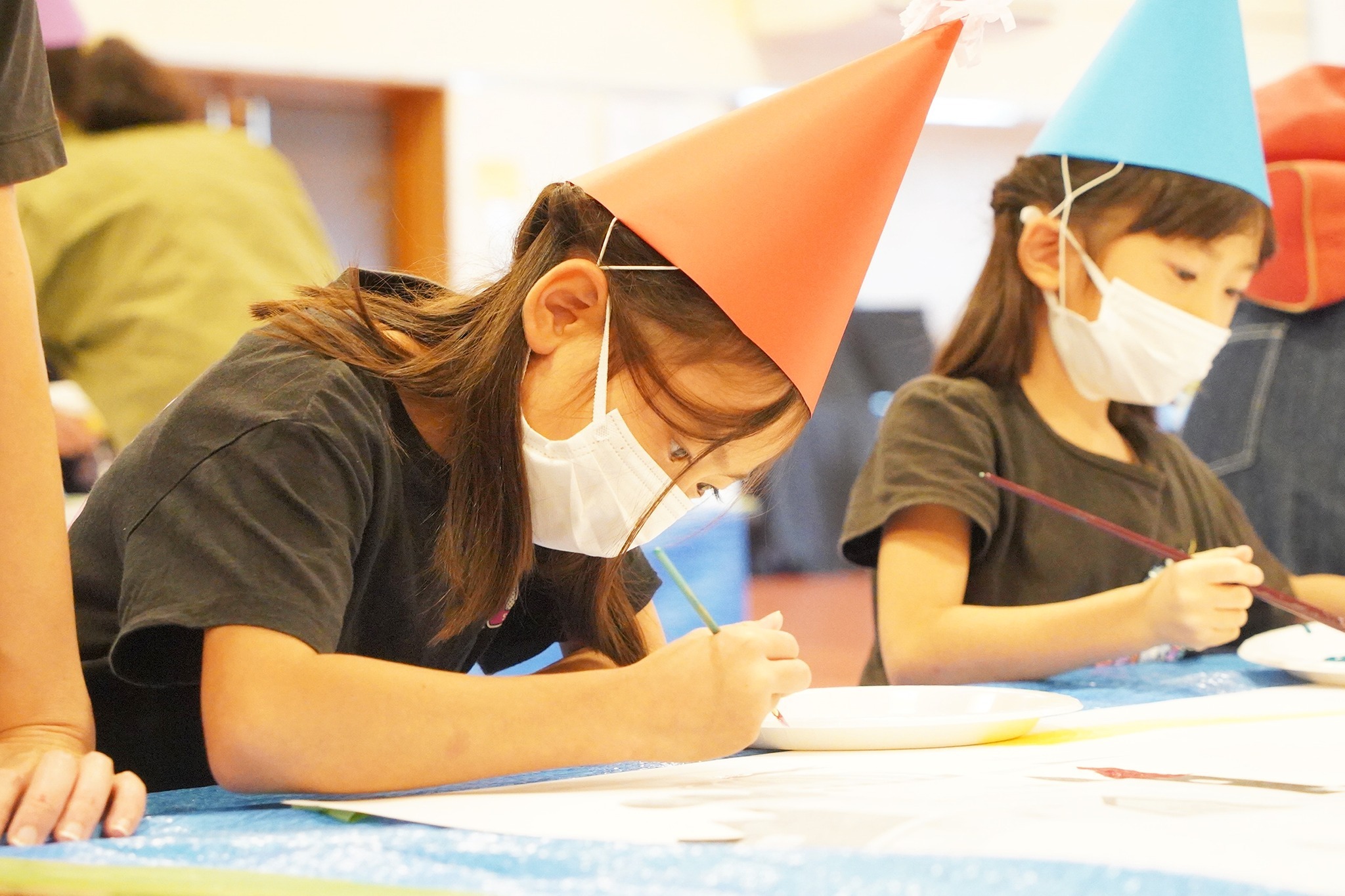 絵本のワンシーンを彩るワークショップを開催