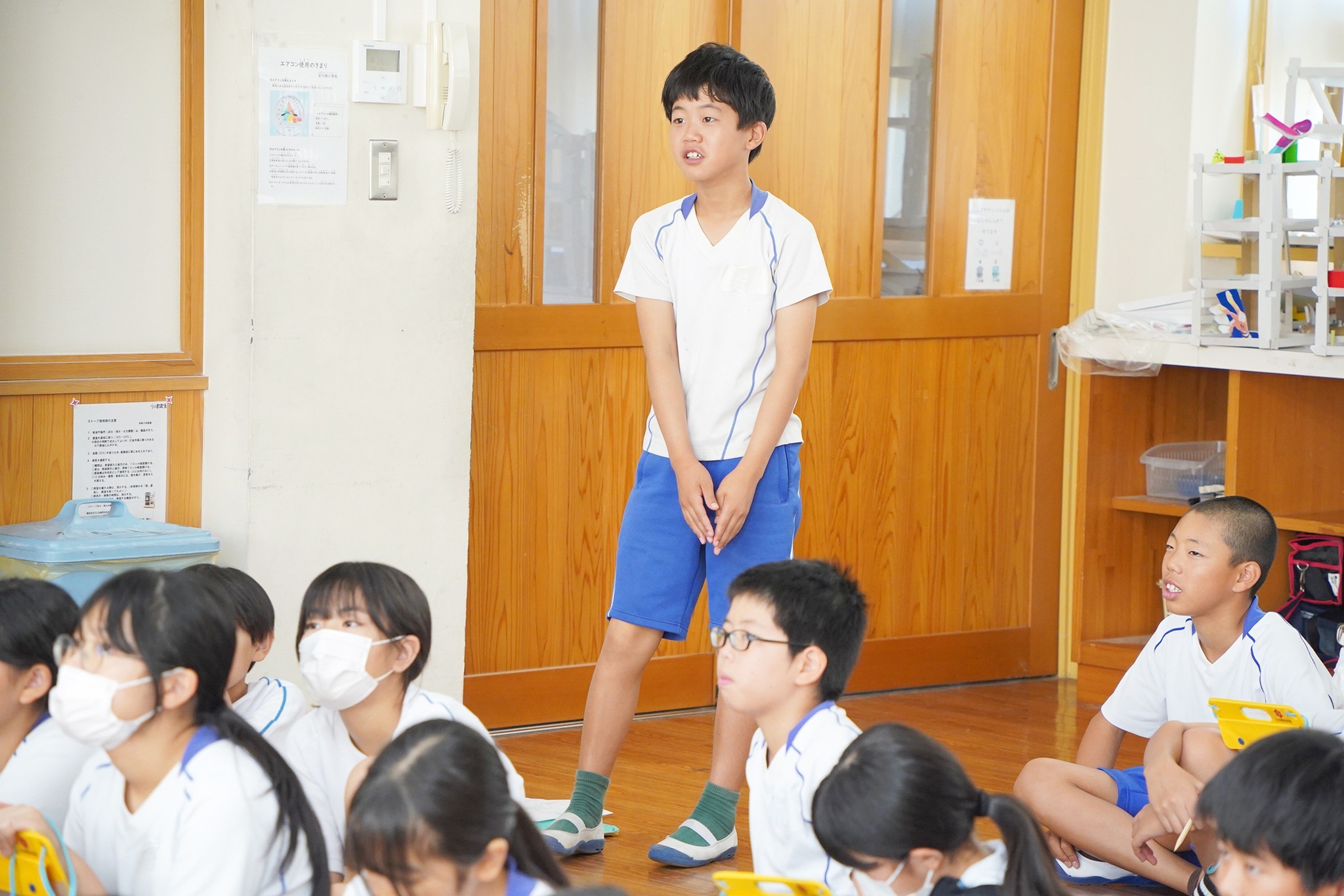 古川西小学校の6年生児童に「ヒダスケ！」を紹介