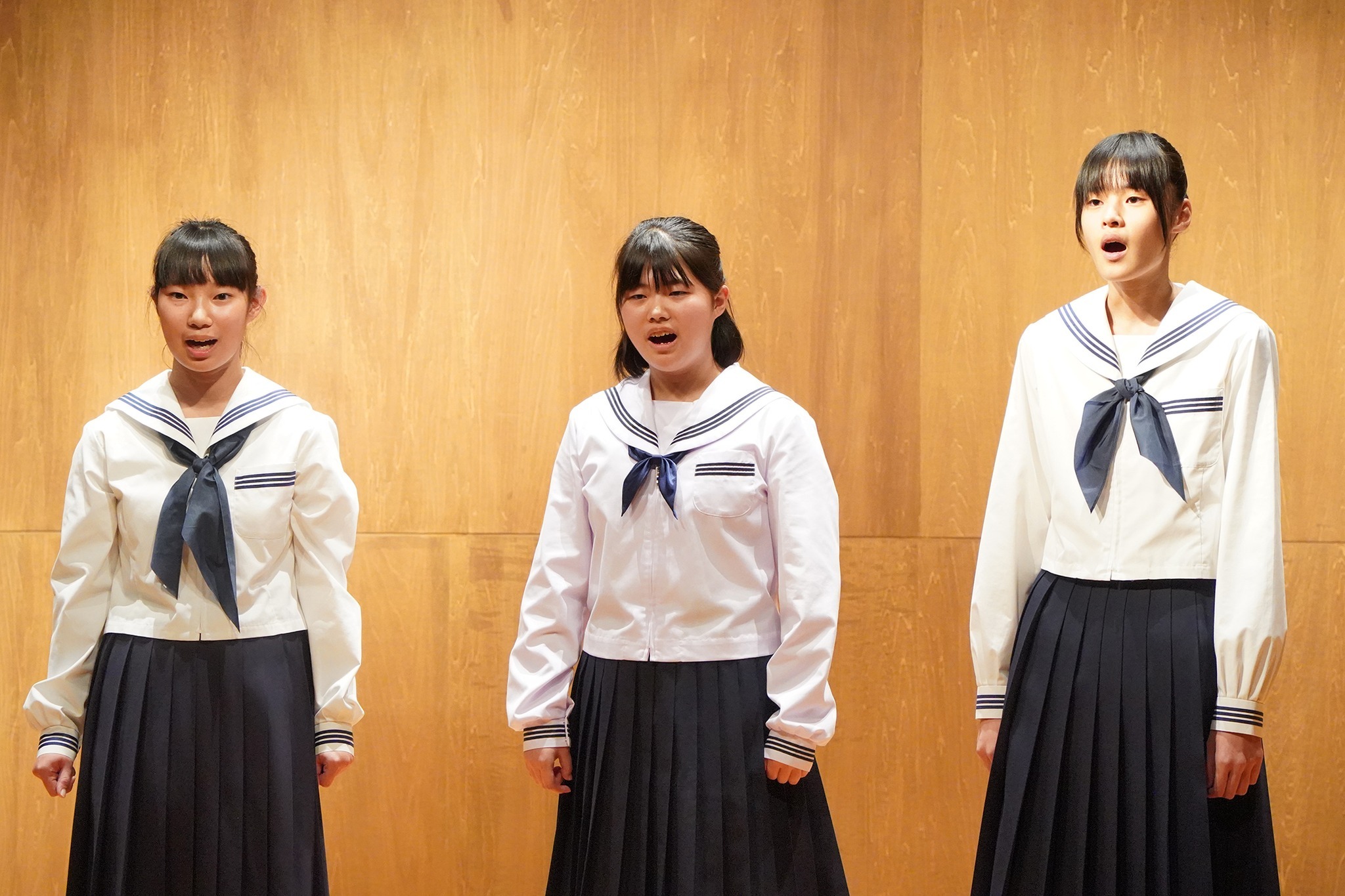 古川中学校合唱部が定期演奏会を開催