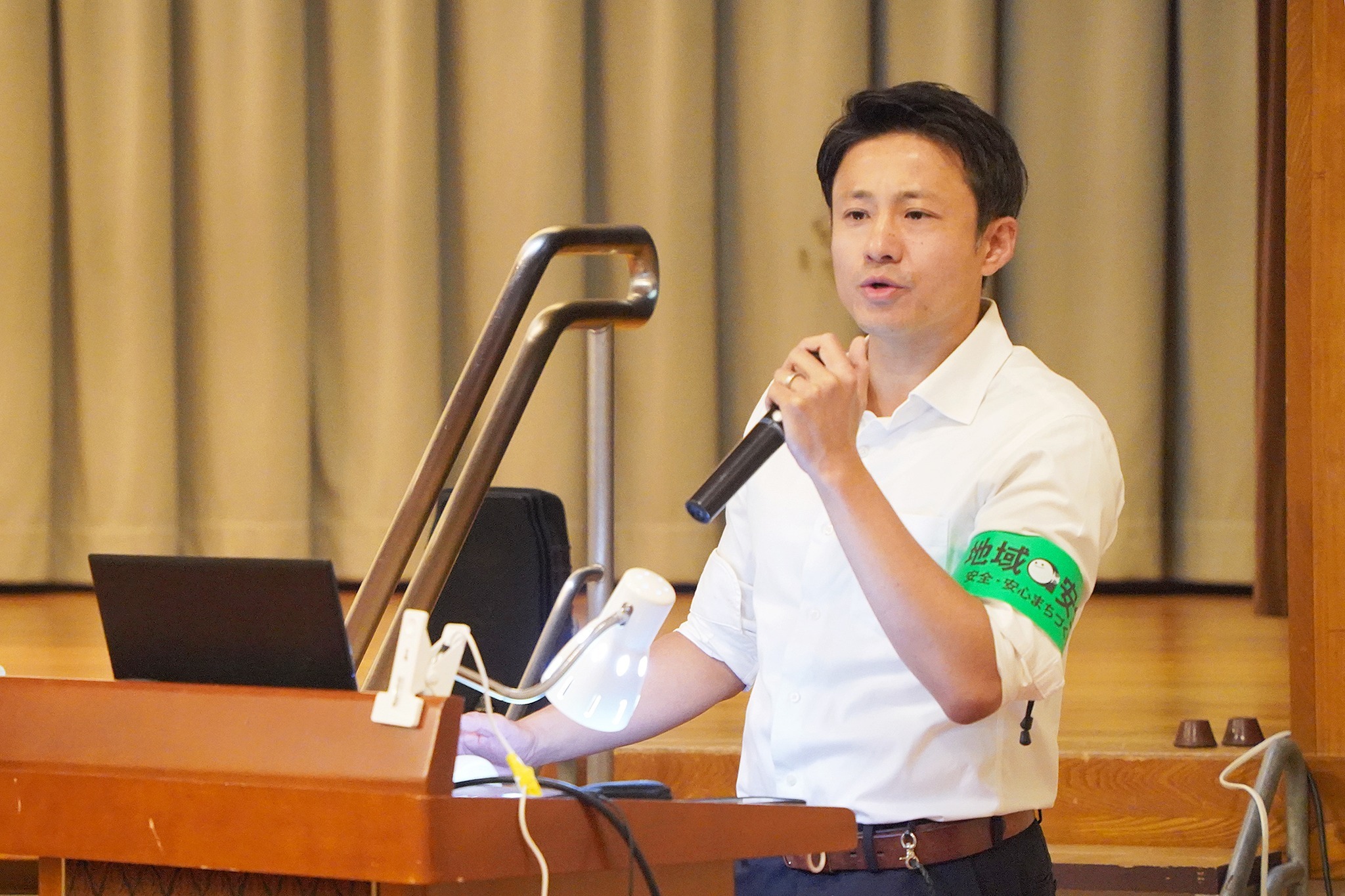 「特殊詐欺等防止飛騨市民大会」が初めて開催されました