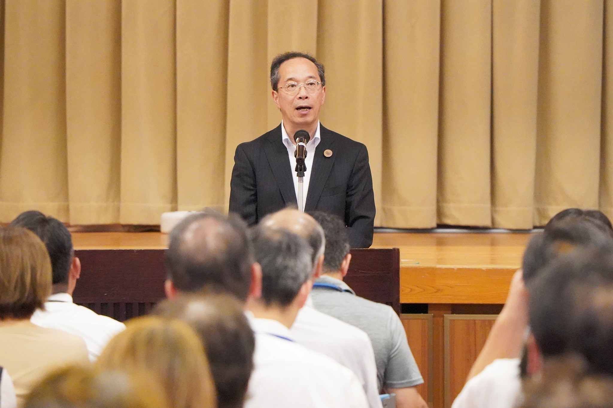 「特殊詐欺等防止飛騨市民大会」が初めて開催されました