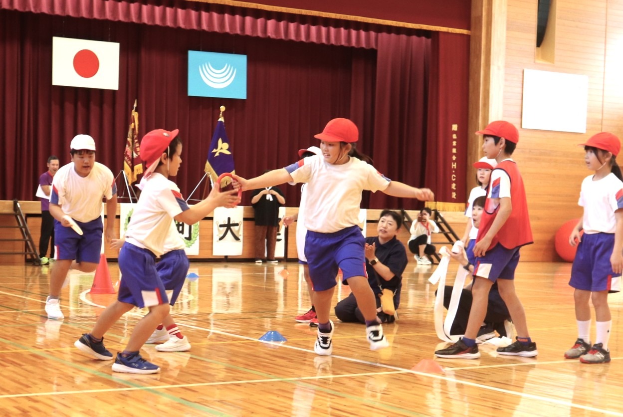 「宮川町大運動会」に今年初めて宮川保育園の園児らが加わりました