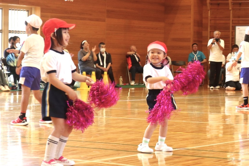 「宮川町大運動会」に今年初めて宮川保育園の園児らが加わりました