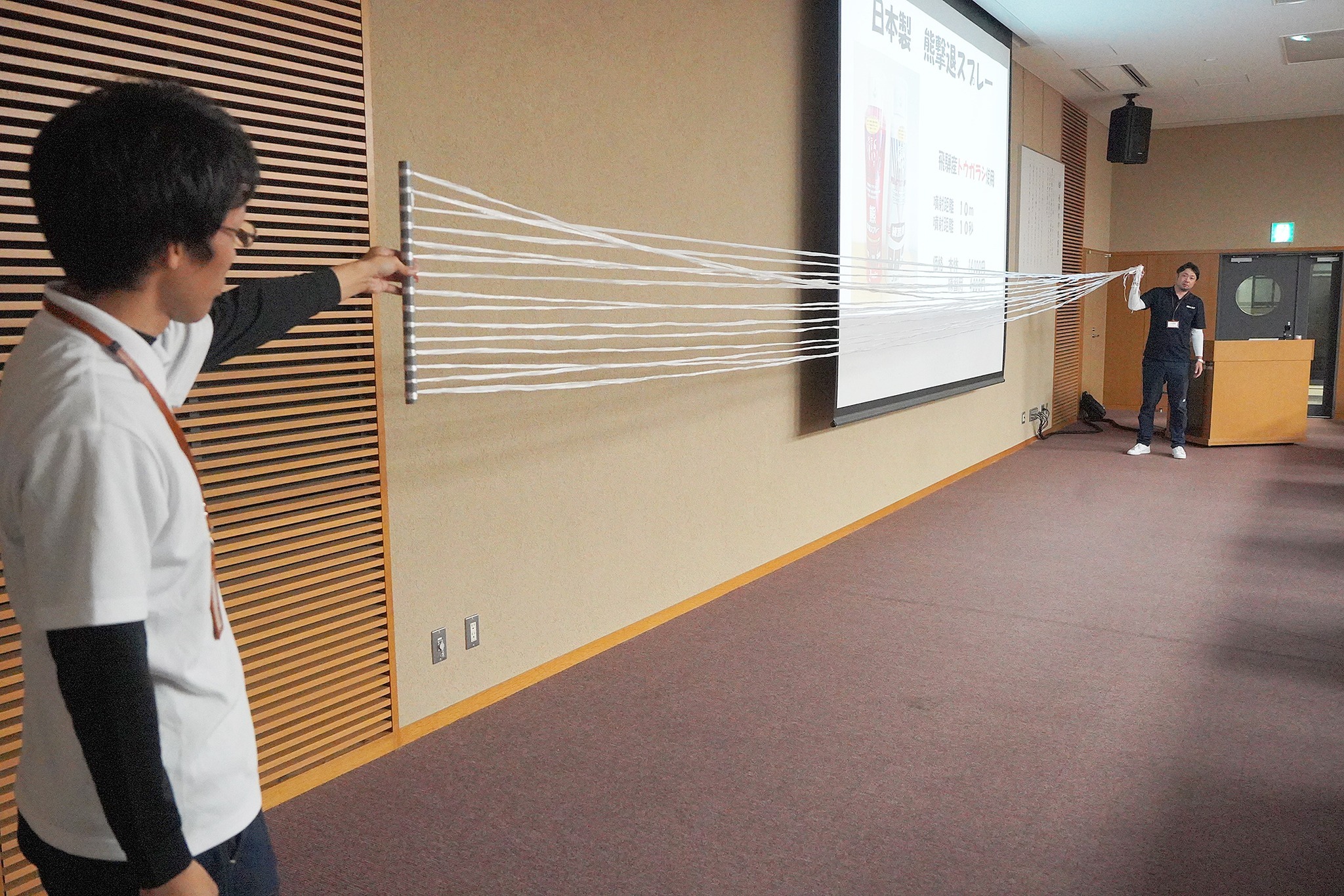 クマ被害への対策を考える研修会を実施