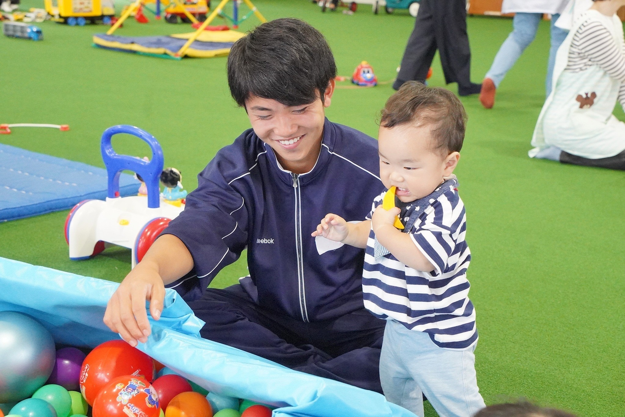 吉城高生が子育て中の皆さんにインタビュー