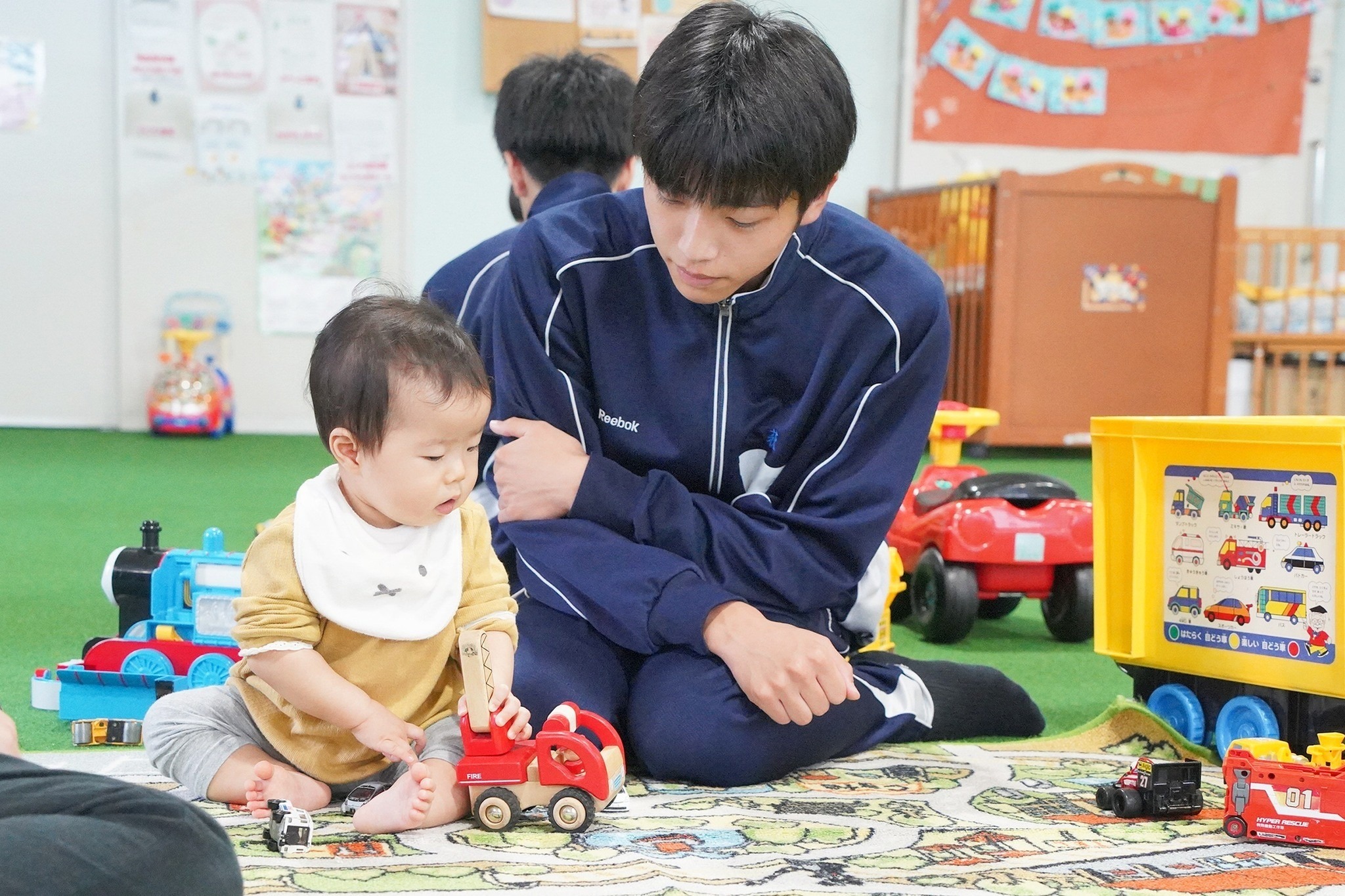 吉城高生が子育て中の皆さんにインタビュー