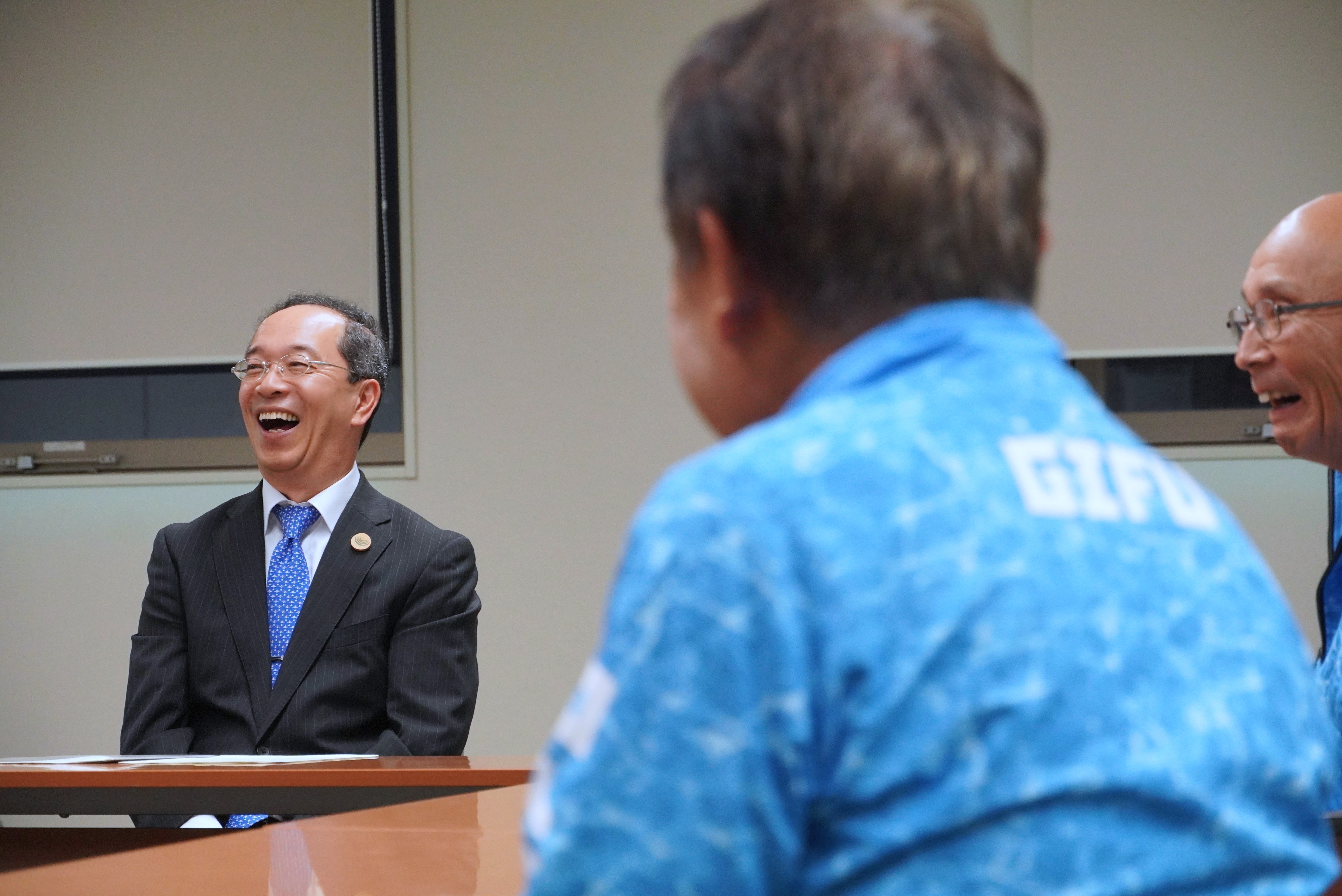 ねんりんピック岐阜2025に出場する飛騨市出身選手の激励会を開催しました