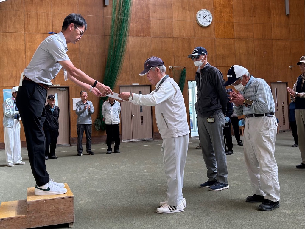 第20回飛騨市長杯争奪　ゲートボール大会を開催しました