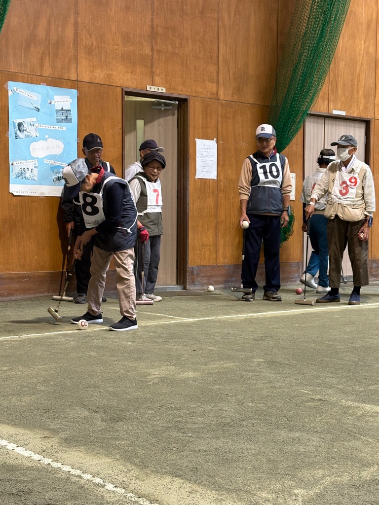 第20回飛騨市長杯争奪　ゲートボール大会を開催しました