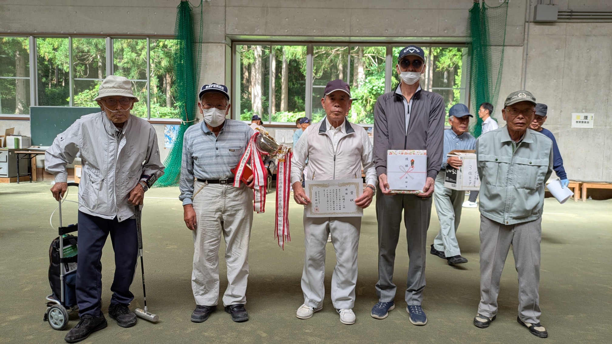 第20回飛騨市長杯争奪　ゲートボール大会を開催しました